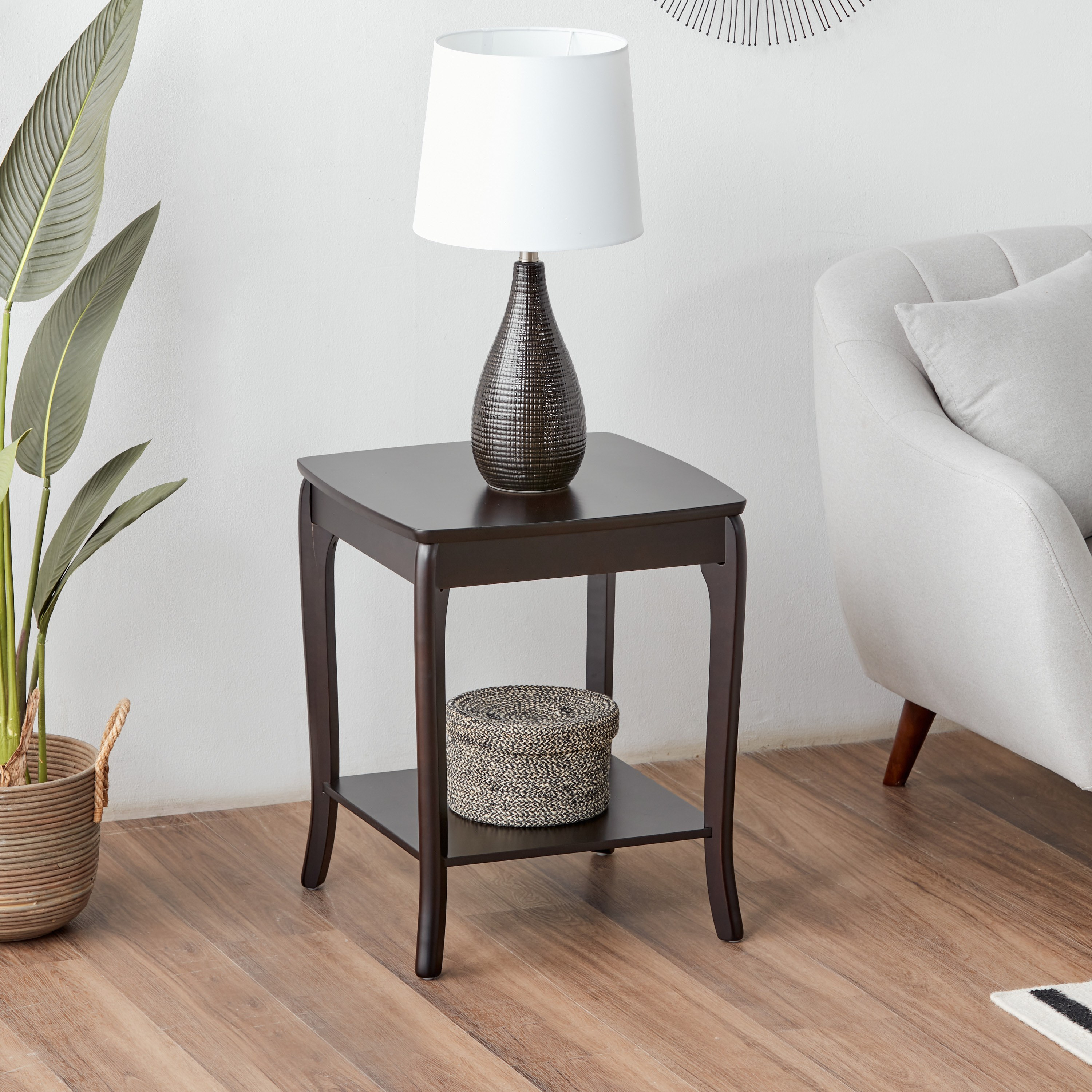 Light wood store end tables