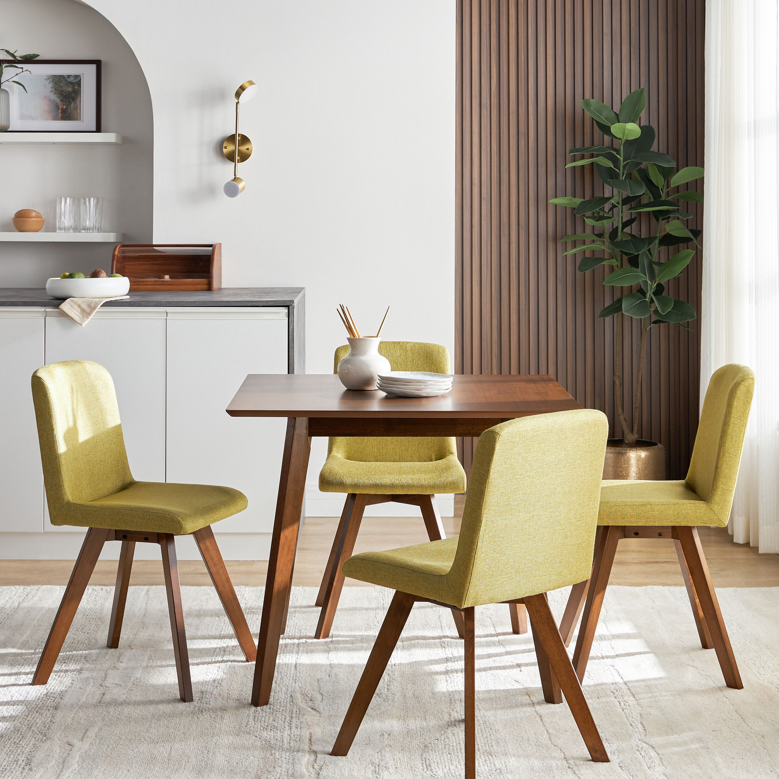 Mid century deals table set