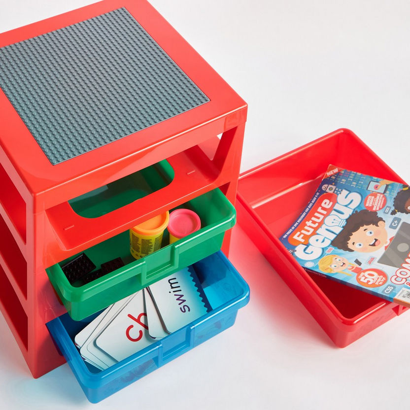 Shop LEGO 3-Drawer Rack System | Home Centre UAE
