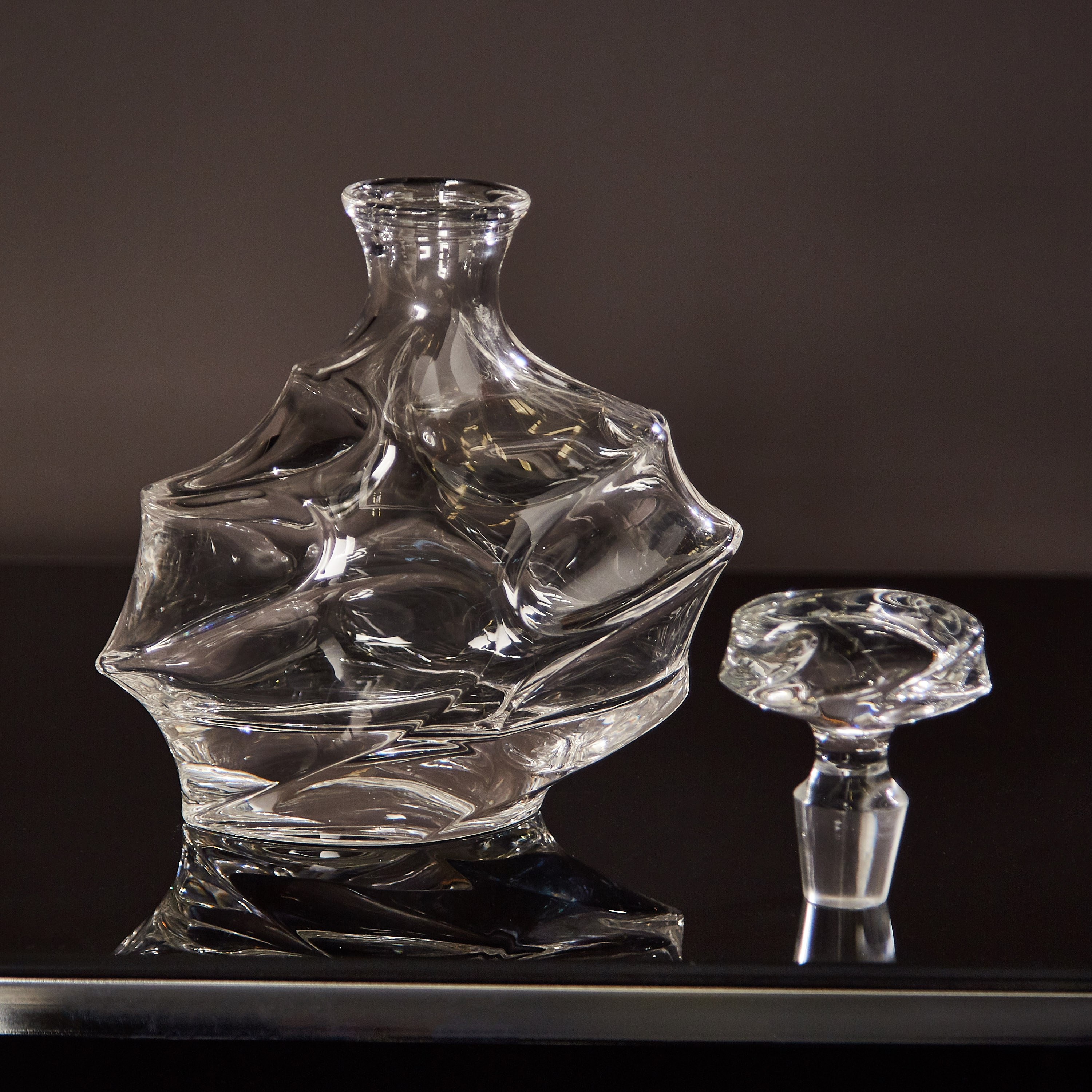 Ergo 5-Piece Glass Decanter Set-household-dining-glassware-drinkingglasses-image-2