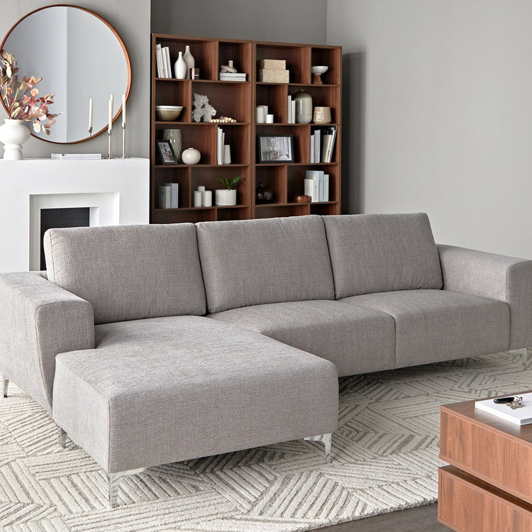 Shop Verona 3-Seater Fabric Left Corner Sofa Online | Home Centre UAE