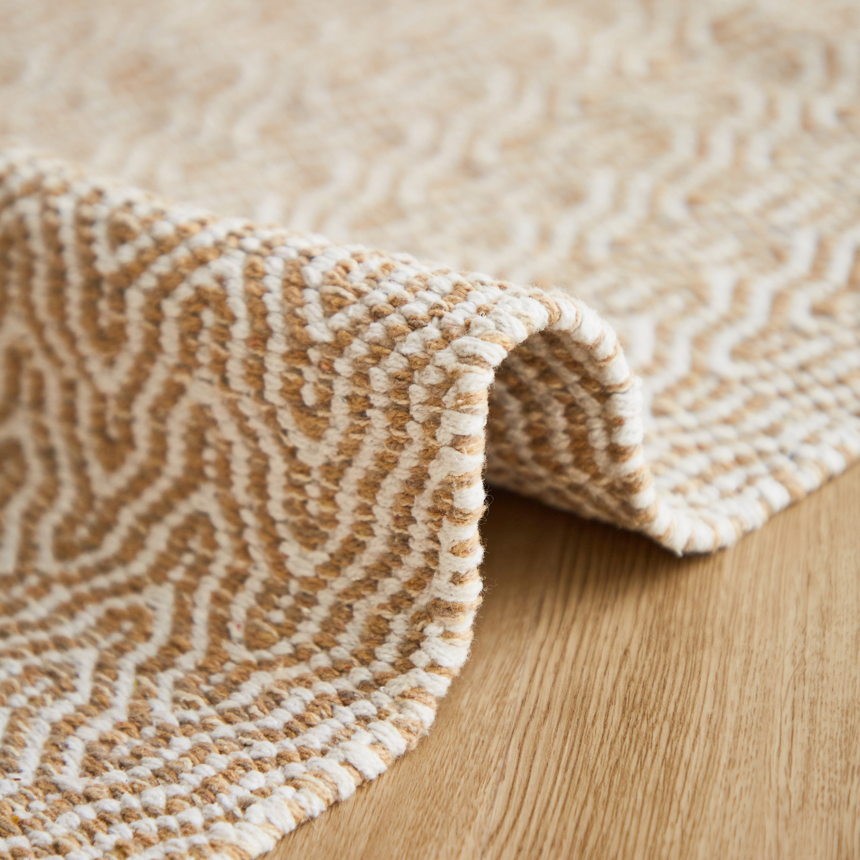 Leno Handwoven Dhurrie - 120x160 cm-household-rugsandcarpets-rugs-image-4