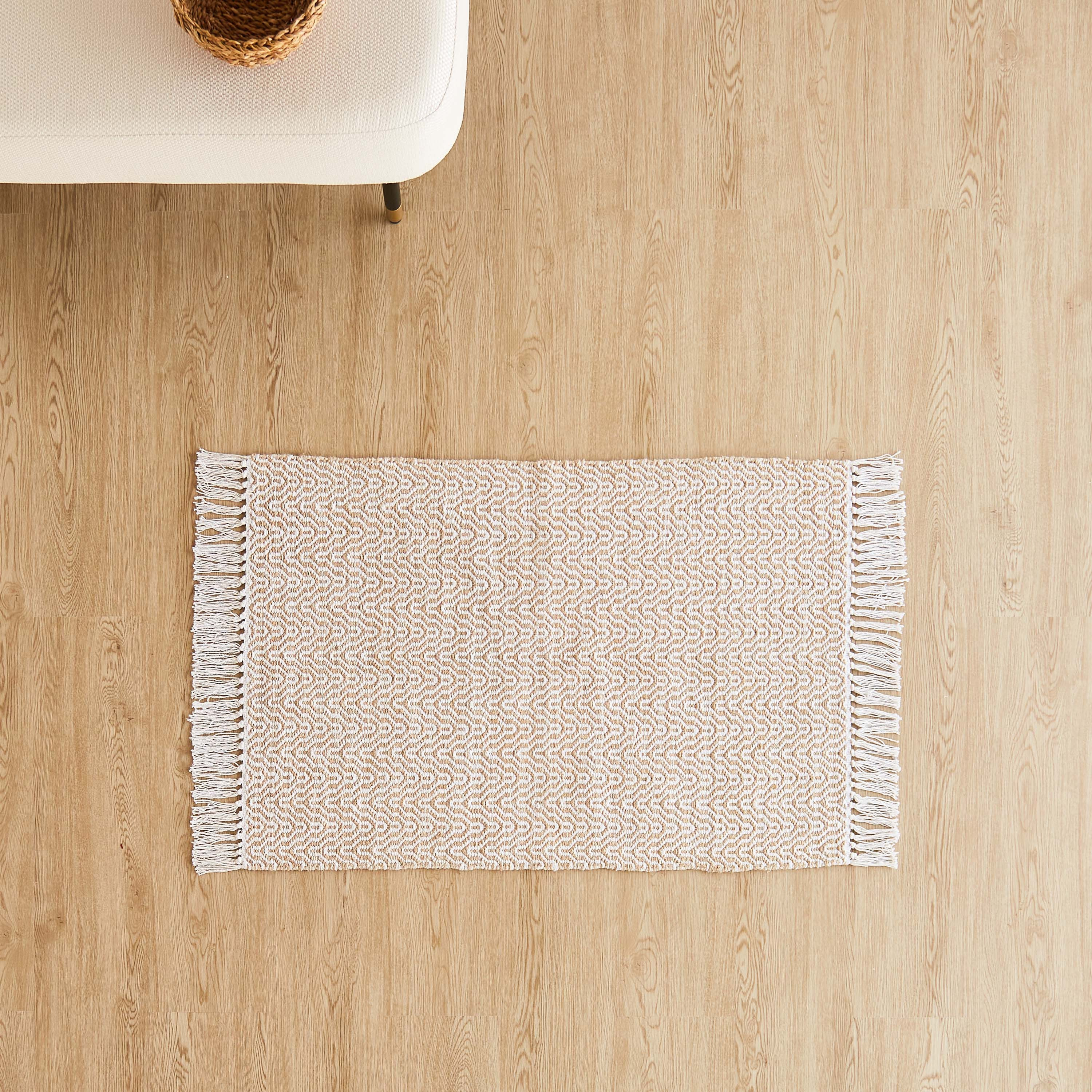 Leno Handwoven Dhurrie - 60x90 cm-household-rugsandcarpets-rugs-image-2