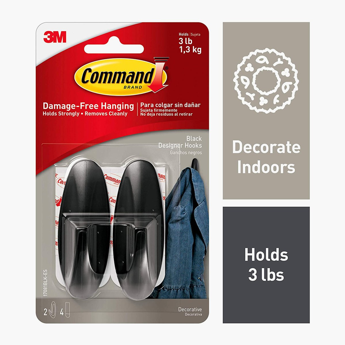 3M Command Slate Terr Hook - Set of 2-household-walldecorandmirrors-wallaccessories-image-1