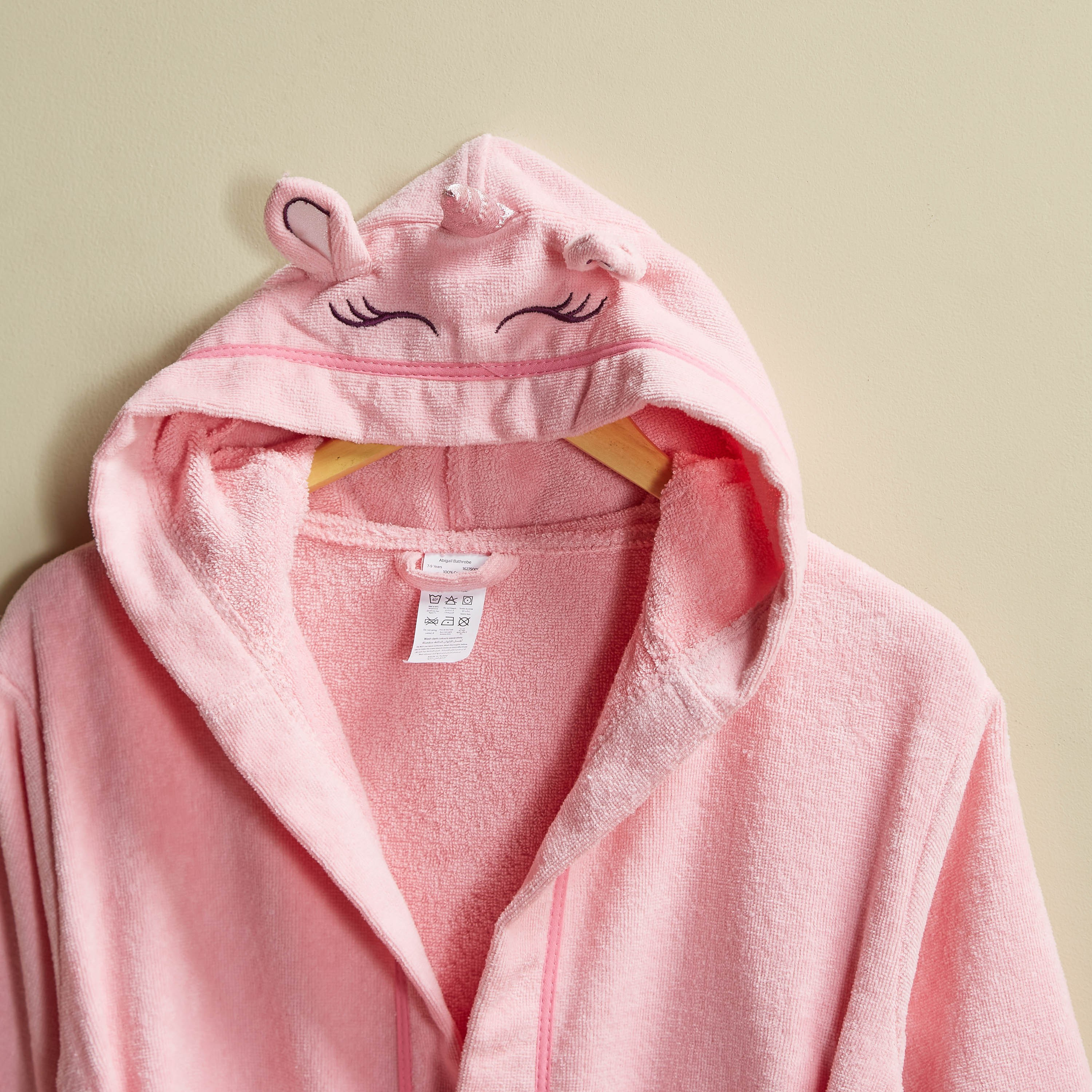 روب حمّام بتصميم يونيكورن - أبيجيل-babyandkids-bathandstorage-bath-bathrobesandponchos-image-3