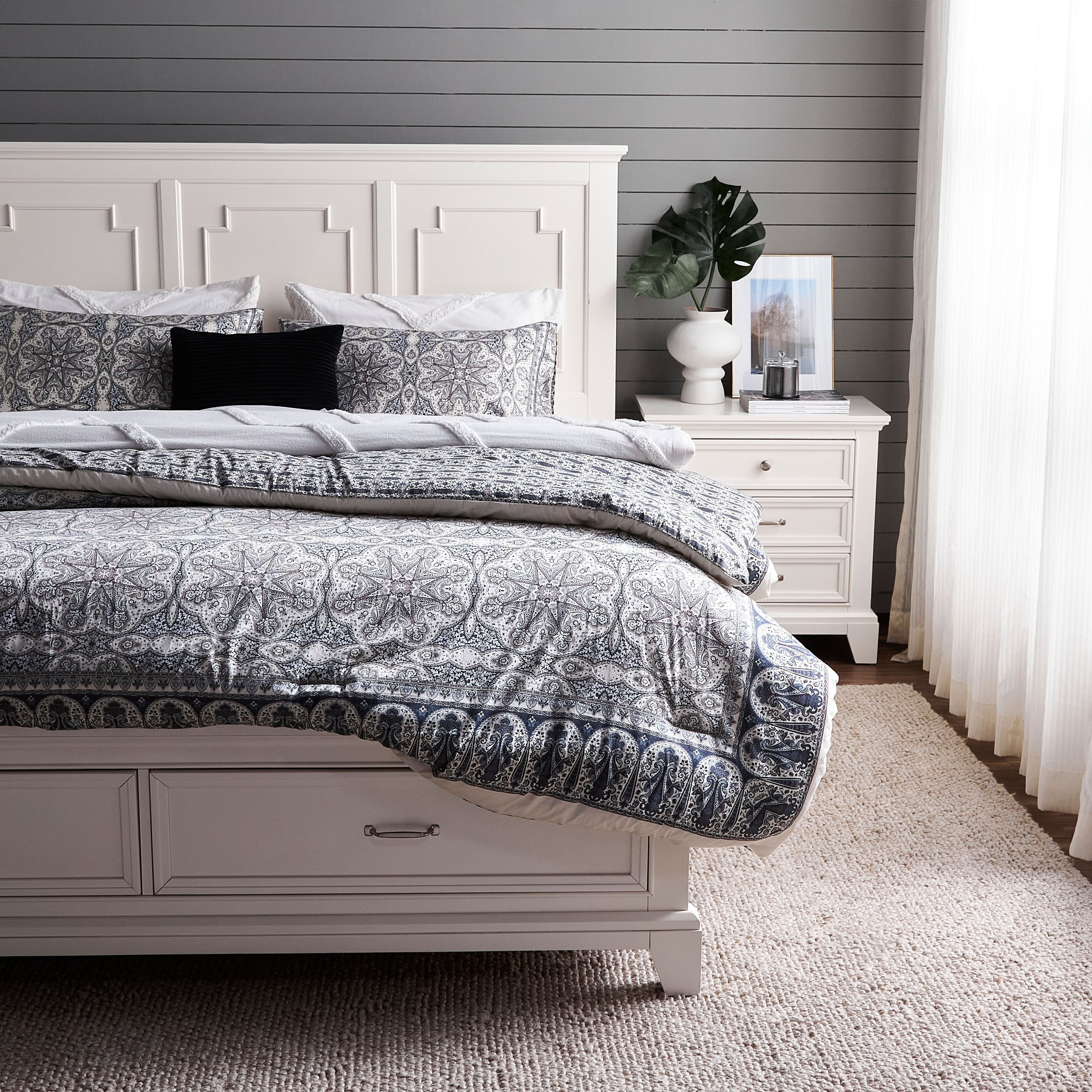 Shop Estate Hudson King Headboard 180 cm Online Home Centre UAE