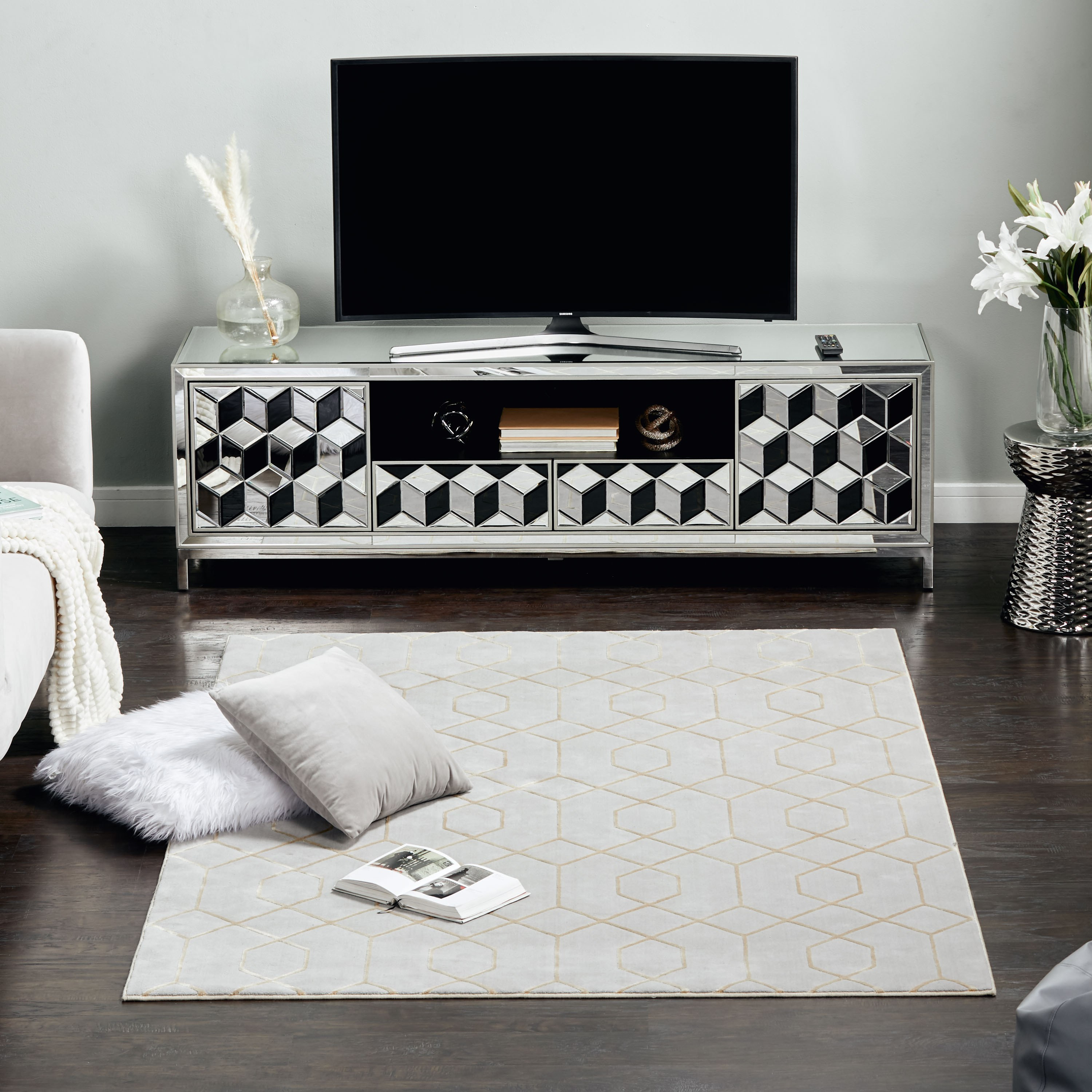 Smart Ritz Rugs Shop Ritz Glam Rug - 156x230 cm | Homecentre Qatar