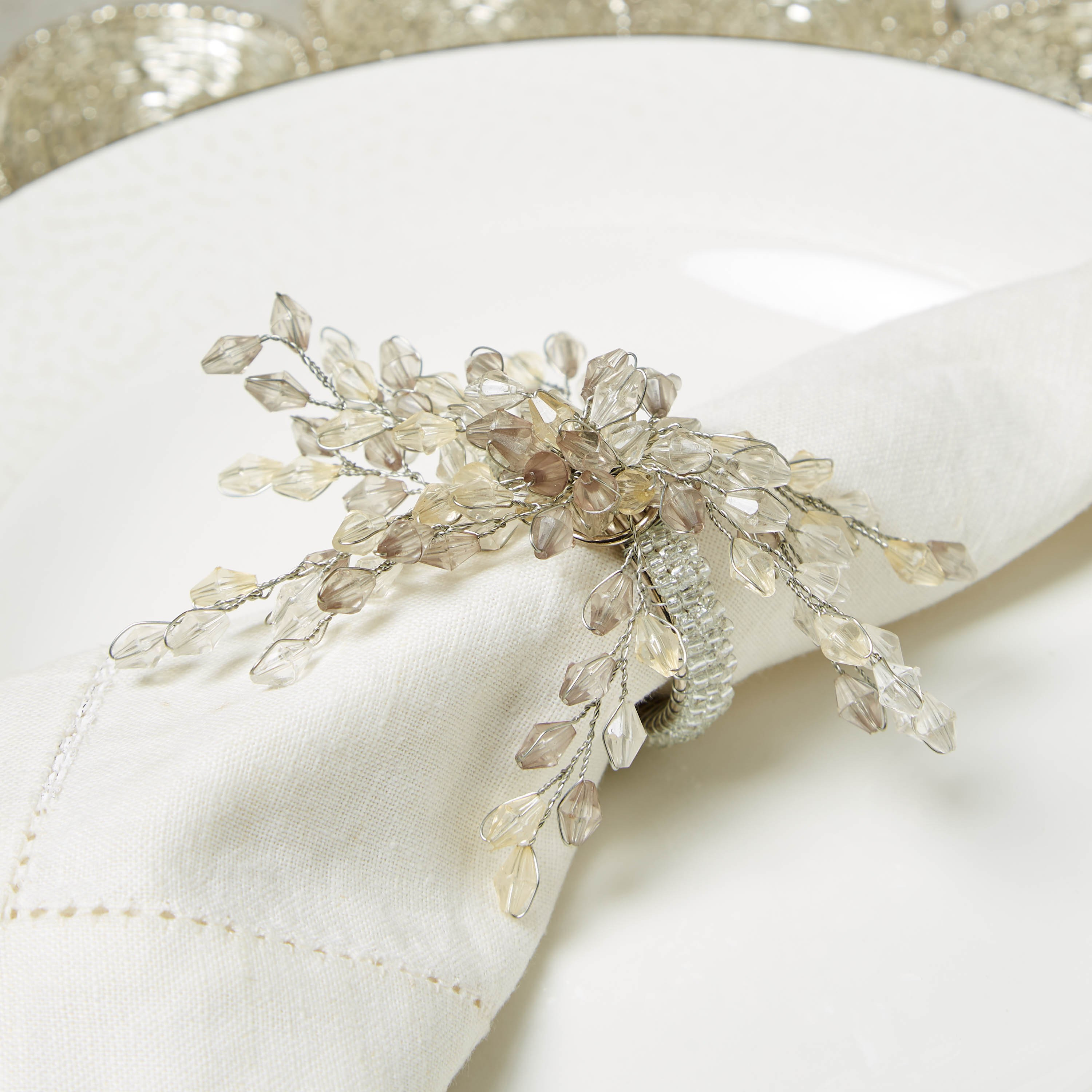 حلقات مناديل سفرة من أورا - طقم من 4 قطع-household-dining-tablelinen-napkinsandaccessories-image-1
