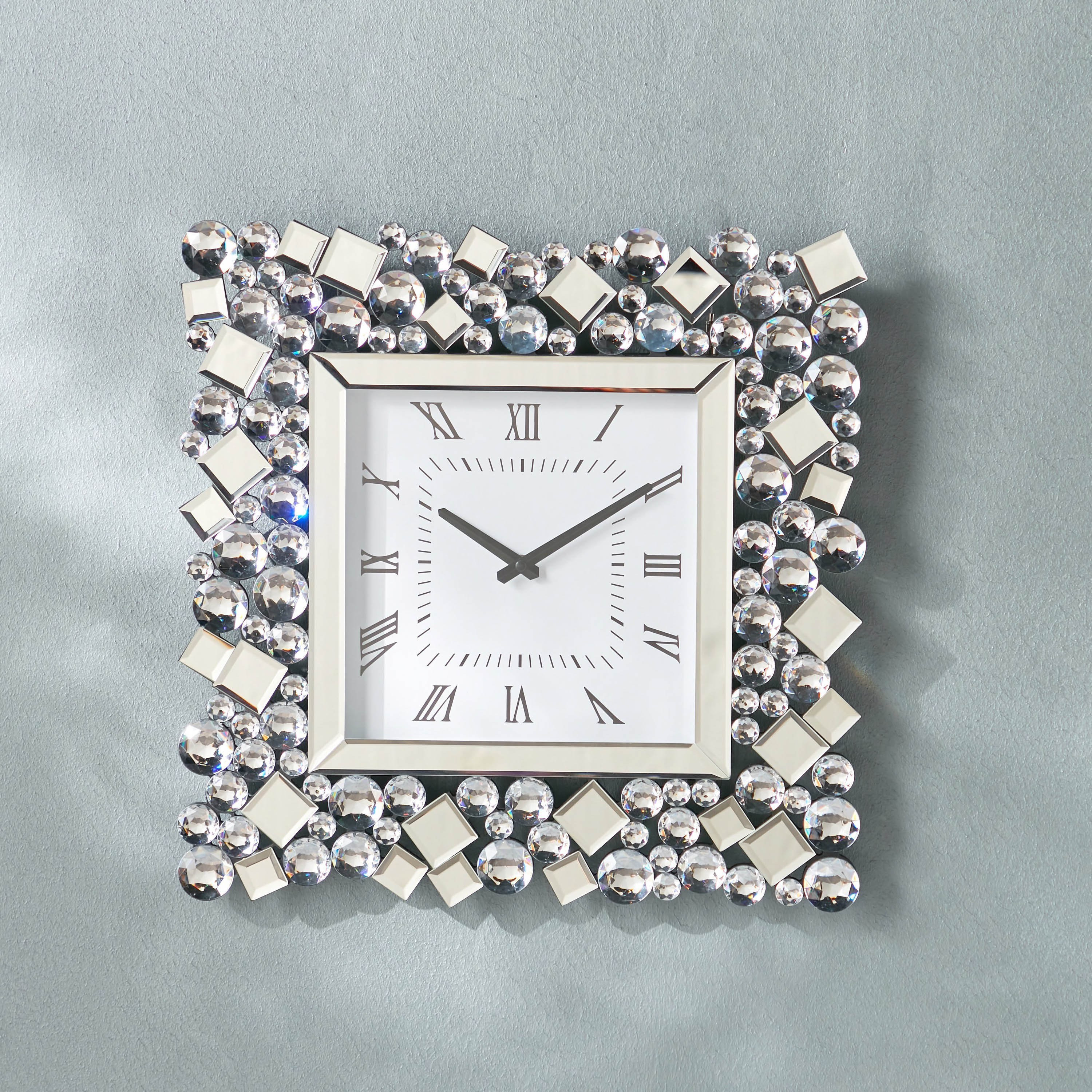 Frimley Glass Wall Clock