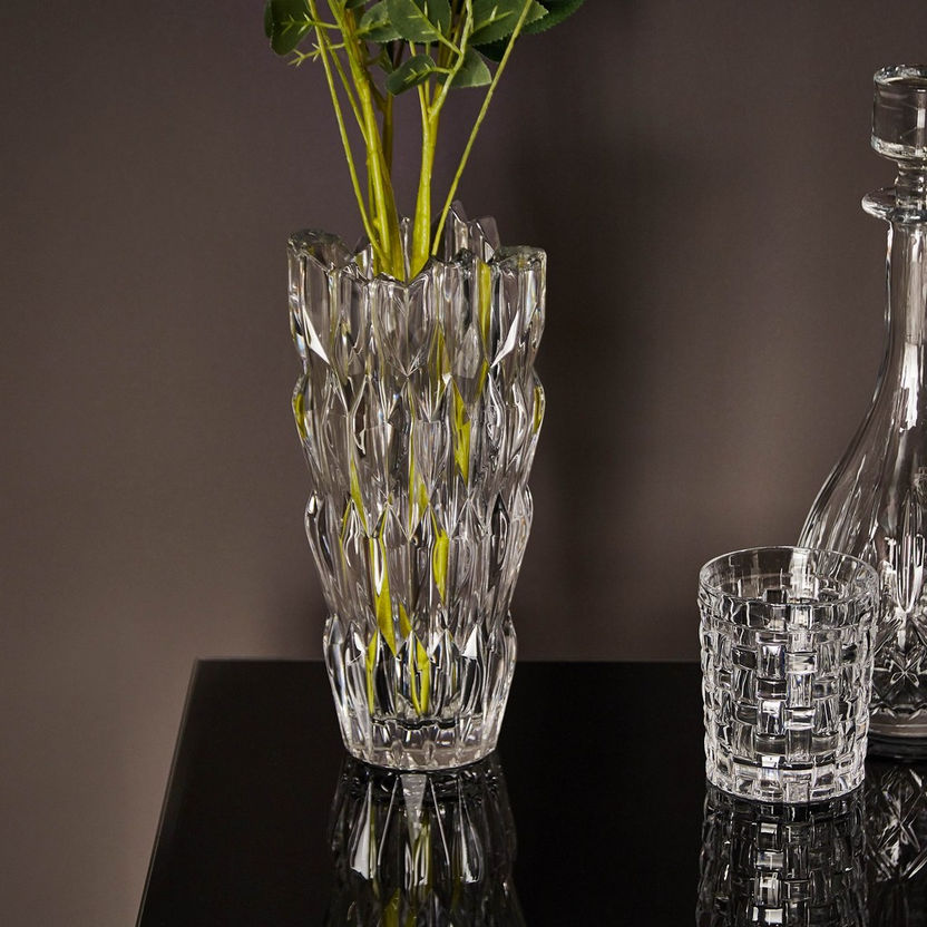 Shop Quartz Vase - 26 cm Online Home Centre UAE