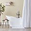 ستارة حمام من ويلو - 180x180 سم-household-bathandlaundry-shower-showercurtainandliners-image-1