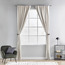 طقم ستائر تعتيم مطلية قطعتين - ستيلا - 140x300 سم-household-windows-curtains-image-7