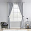 طقم ستائر تعتيم مطلية قطعتين - ستيلا - 140x300 سم-household-windows-curtains-image-1