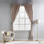 طقم ستائر معتّم منقوش قطعتين - وينستون - 140x300 سم-household-windows-curtains-image-1