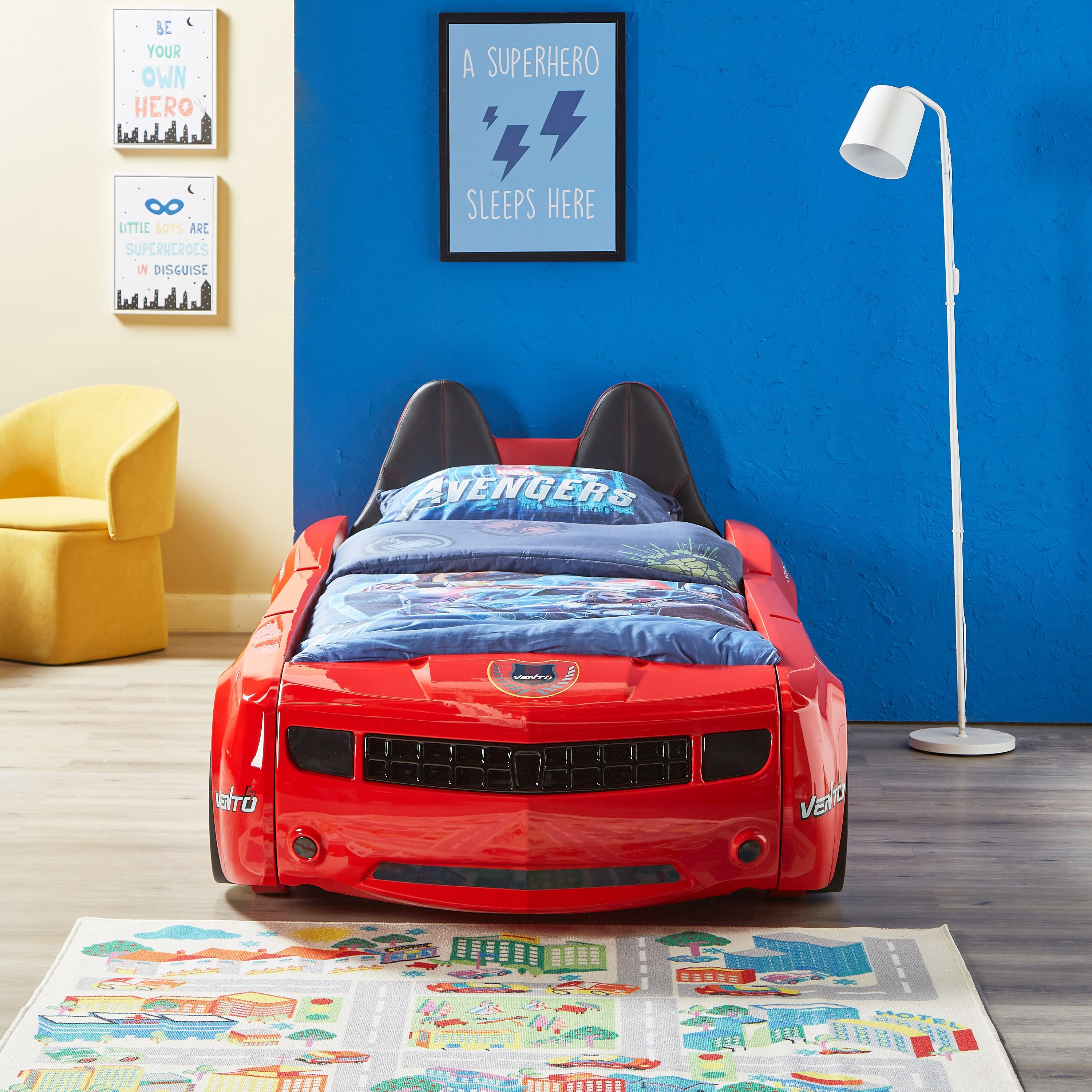 Shop Camaro Single Car Bed 90x190 cm Online Home centre Saudi