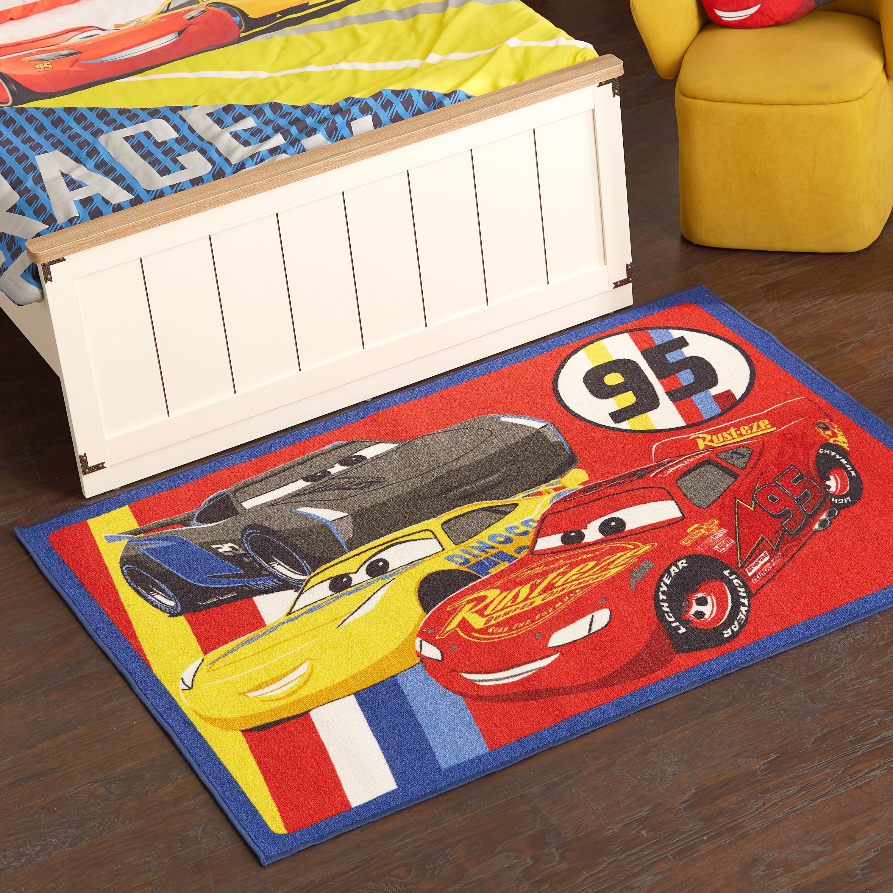 Shop Disney Cars Themed Rug - 120x160cm | Homecentre Kuwait