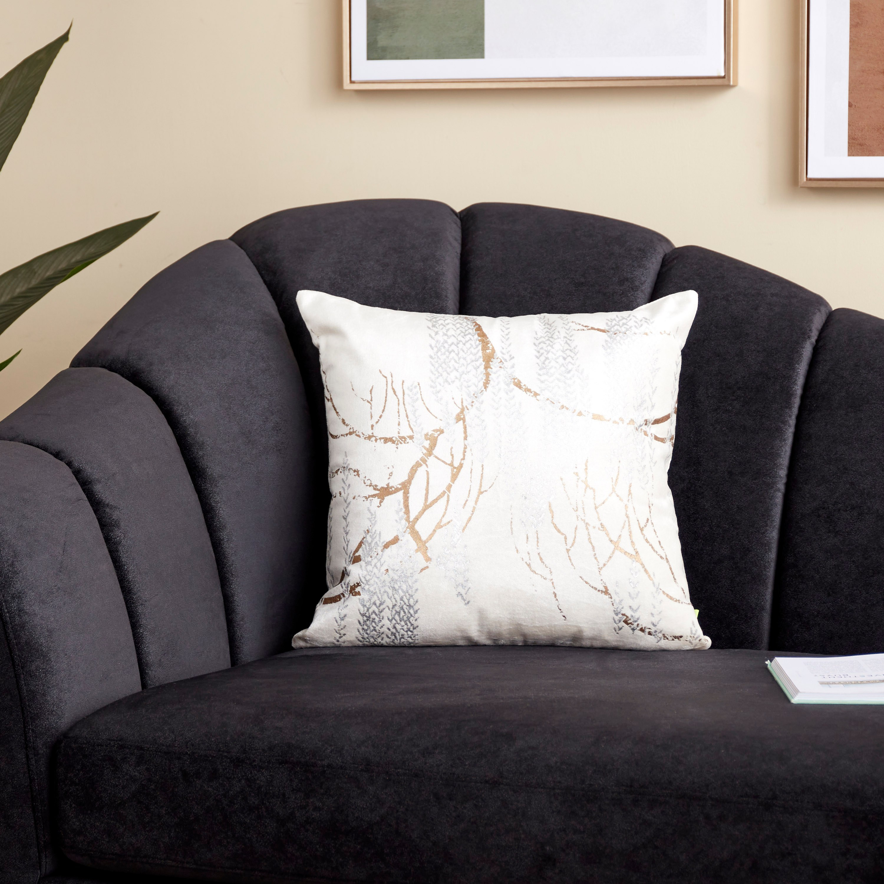 Lusture Devoire Woods Cushion Cover - 45x45 cm-household-cushionsandthrows-cushioncovers-image-1