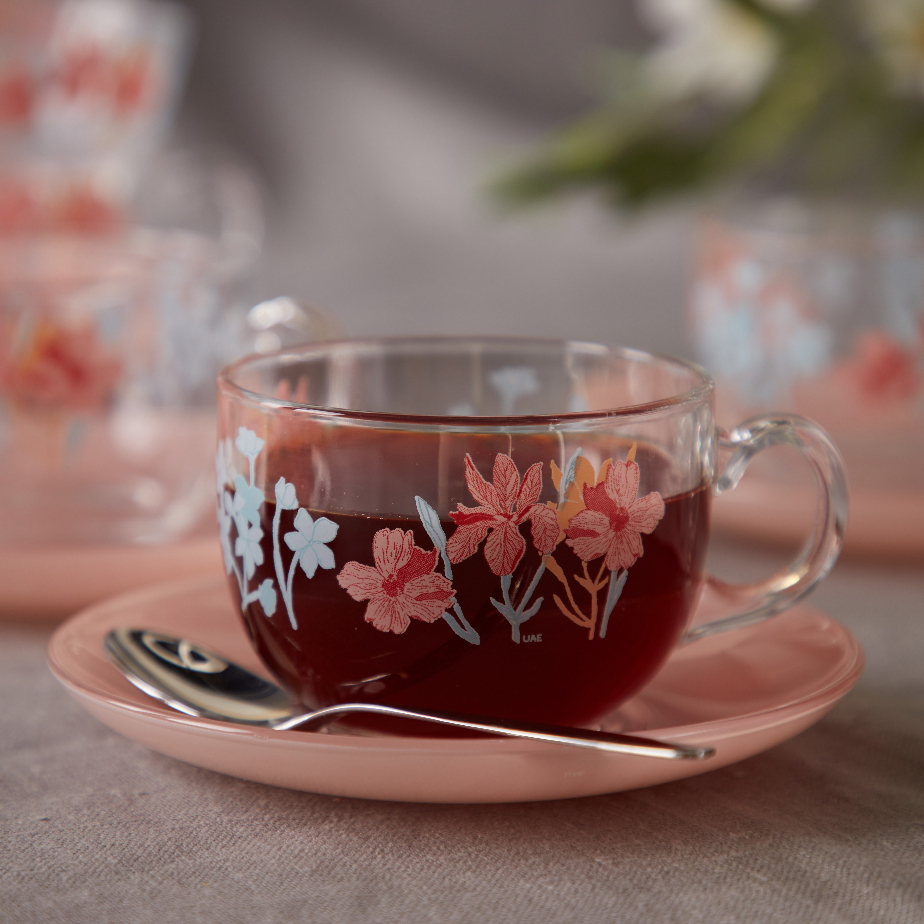 Shop Luminarc Spring Bloom 46-Piece Dinner Set | Home Centre UAE