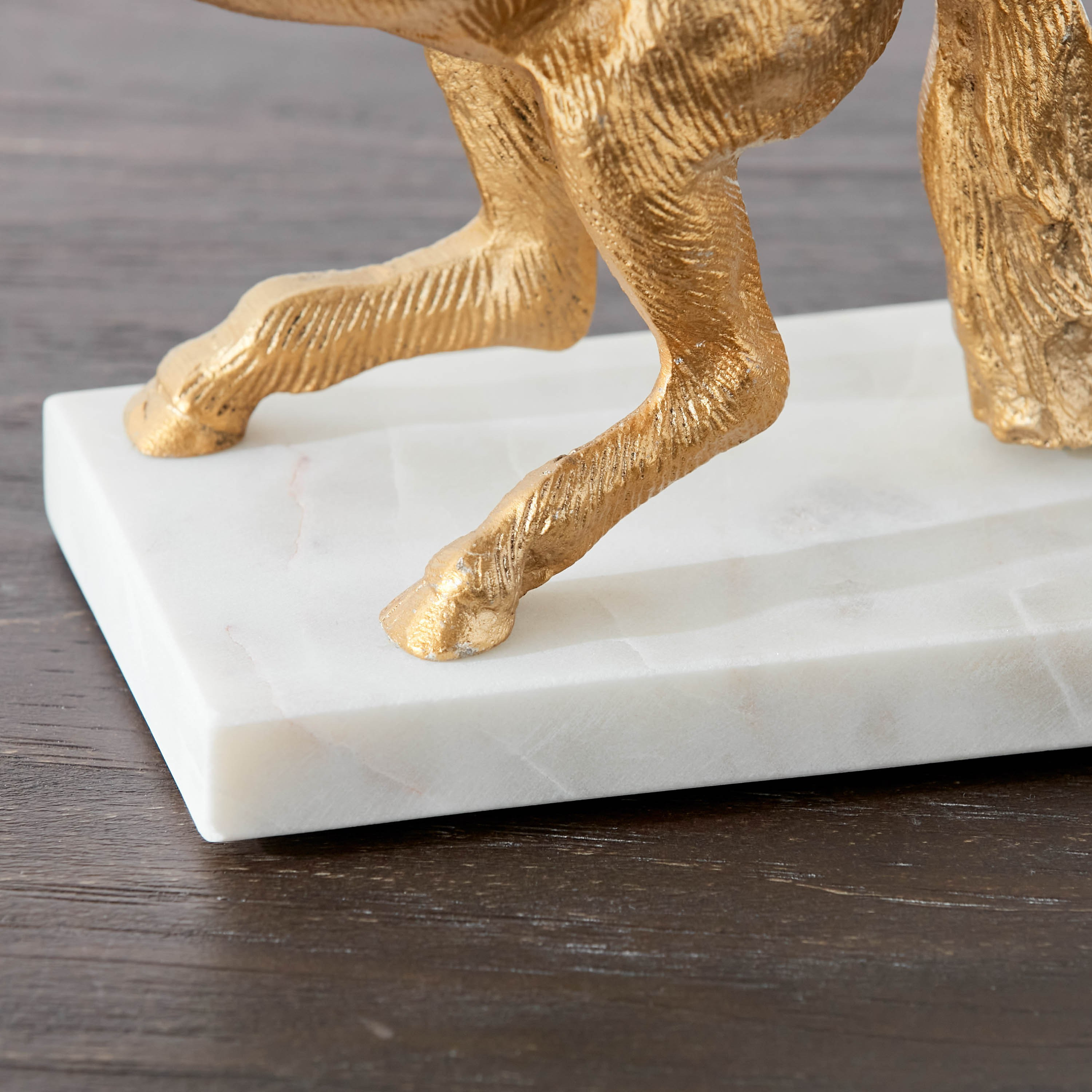 Gallop Metal Horse Figurine-household-decor-decorativeobjectsandsculptures-image-4