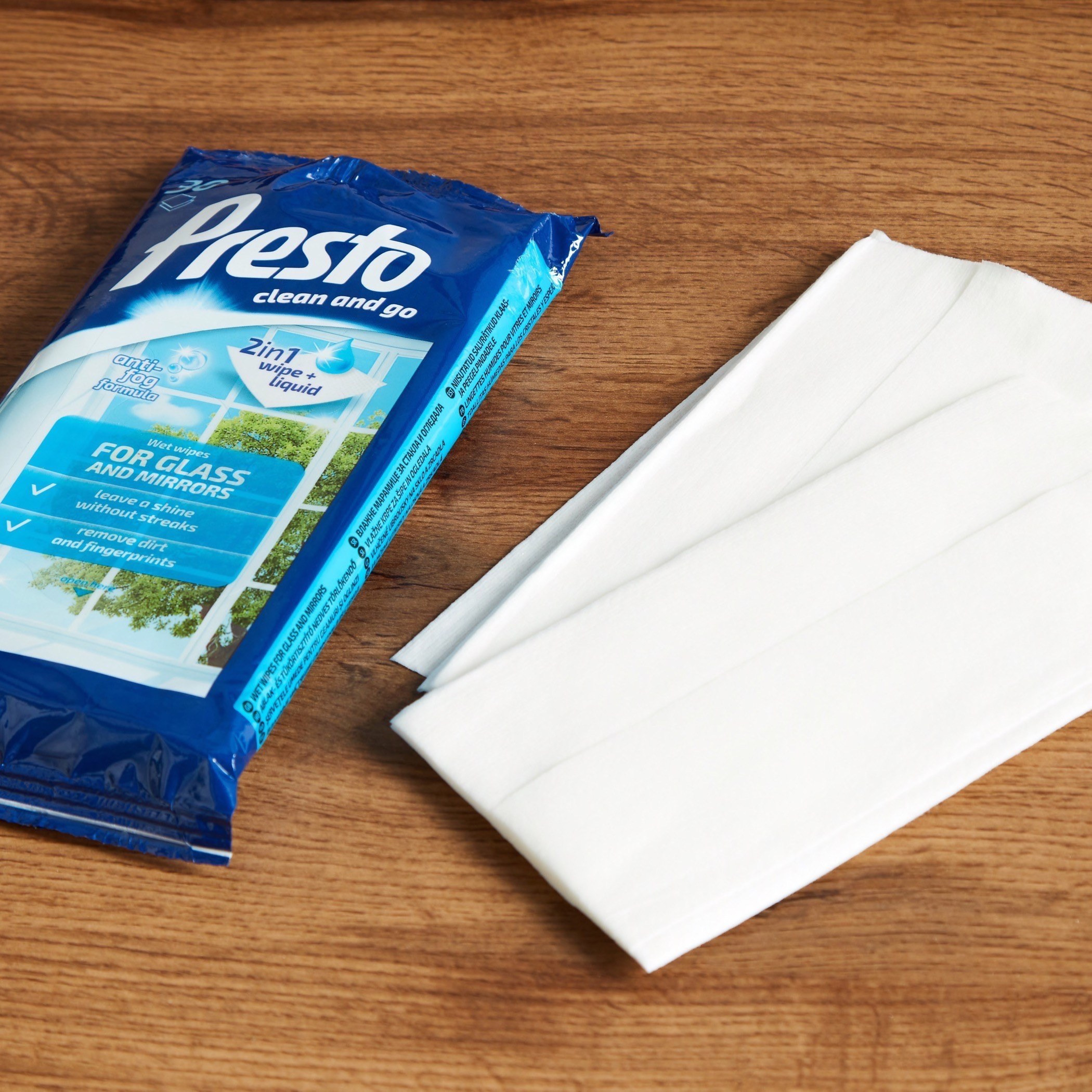 Presto 30-Pieces Household Wet Wipes Glass and Mirrors-household-generalaccessories-hygieneessentials-image-2