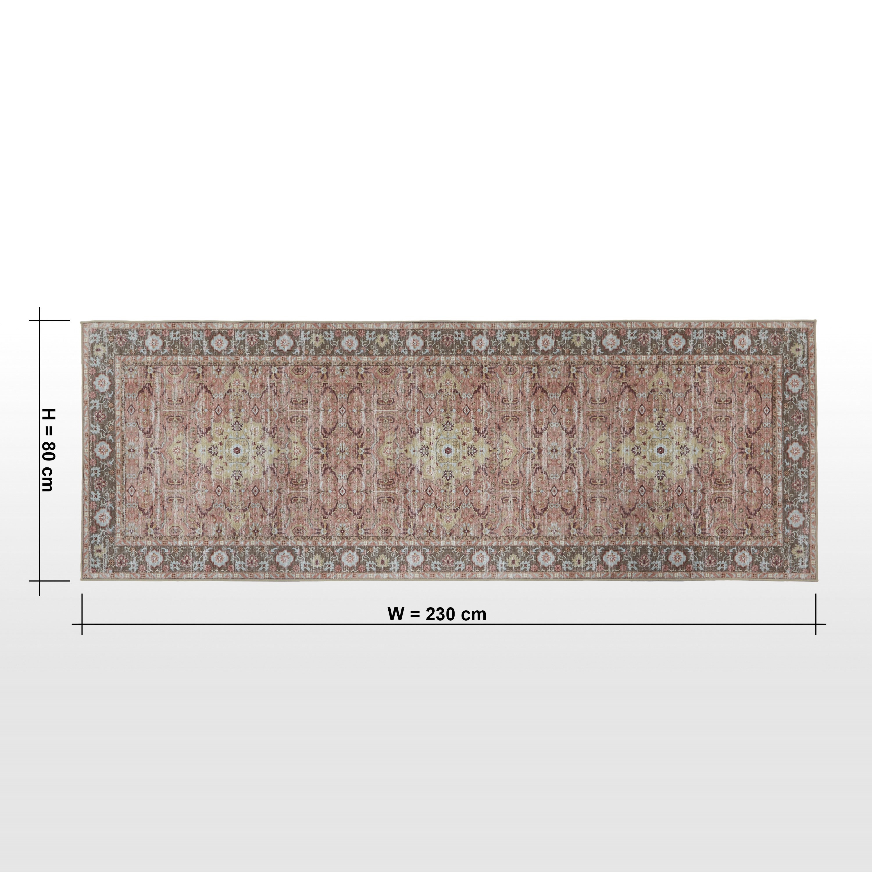 سجادة شنيل بطبعات من سوزاني - 80x230 سم-household-rugsandcarpets-rugs-image-4