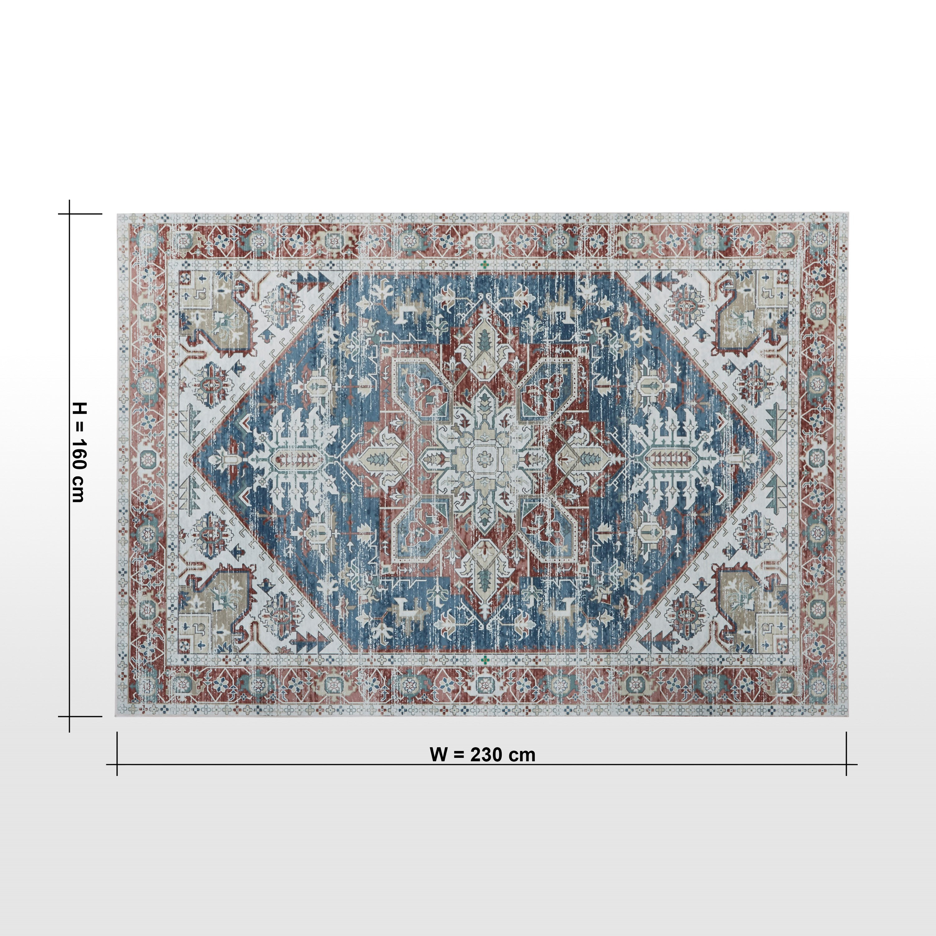 Vintage Chenille Rug - 160x230 cm-household-rugsandcarpets-rugs-image-4