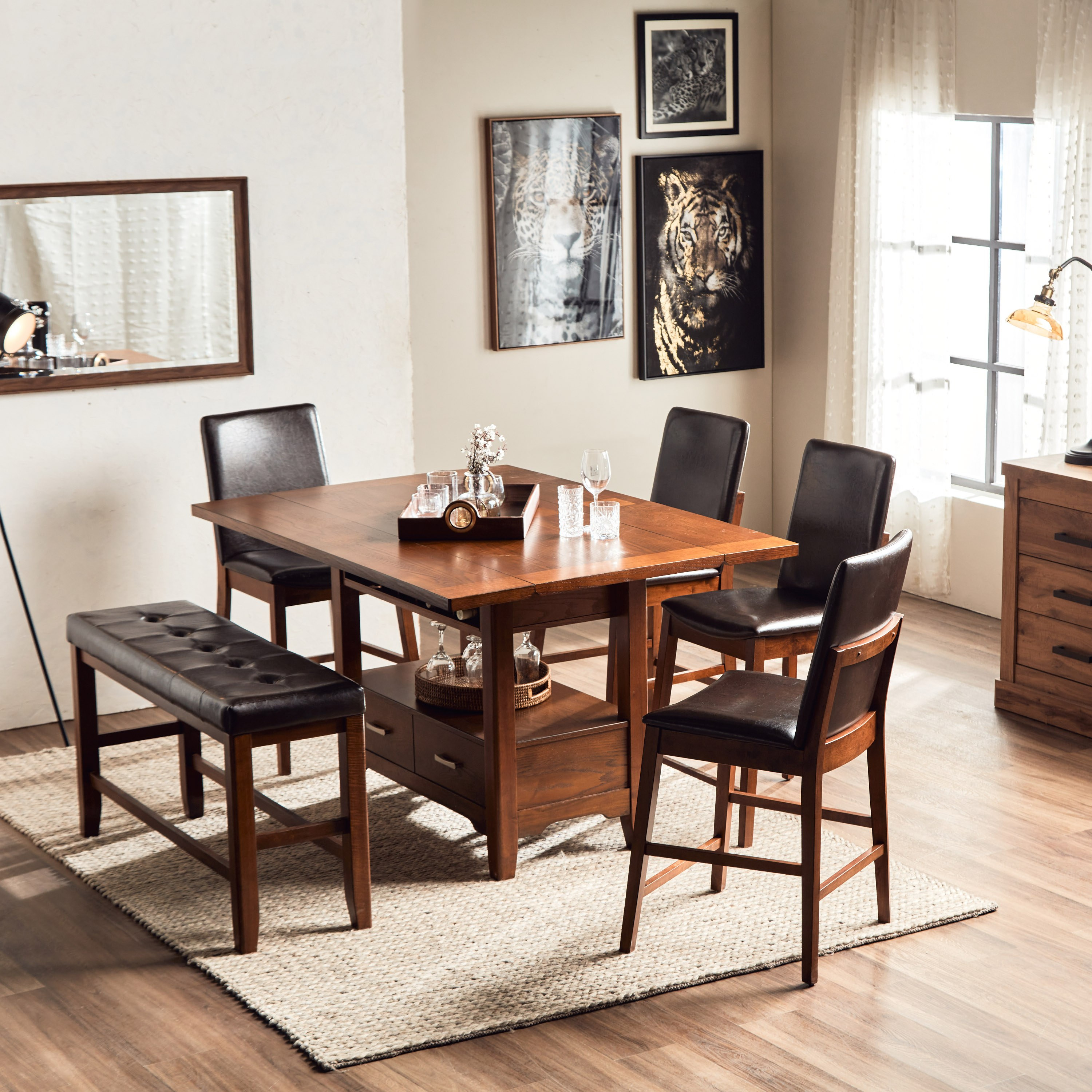 High top deals kitchen table set