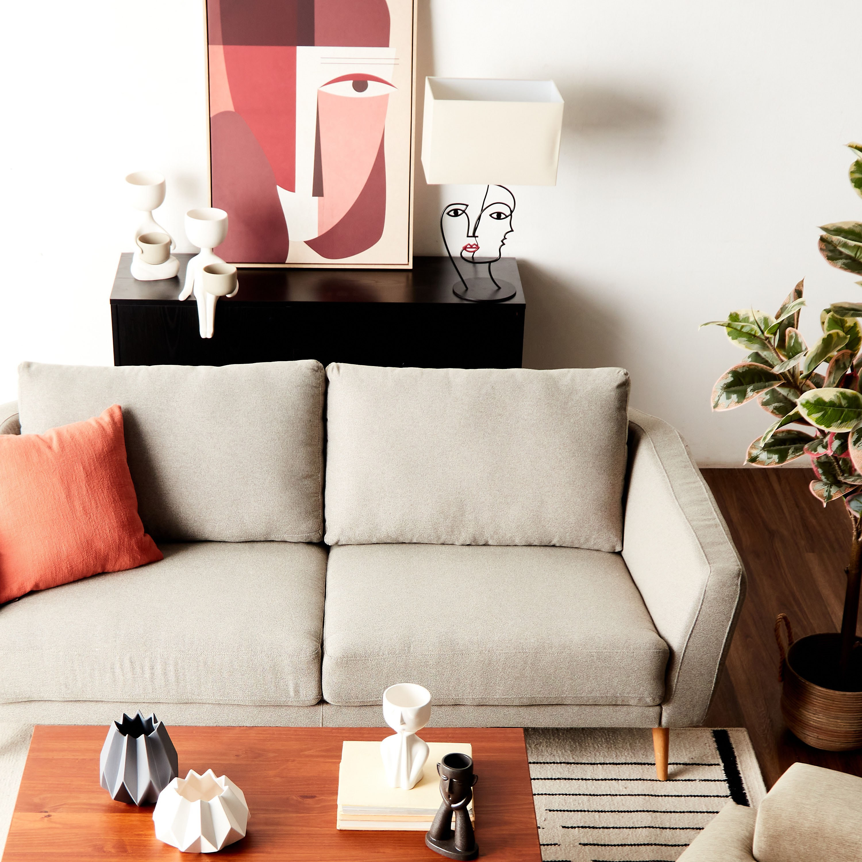 Muse Mini Perched Low Ceramic Decor-household-gardenandoutdoor-potsandplanters-planters-image-5
