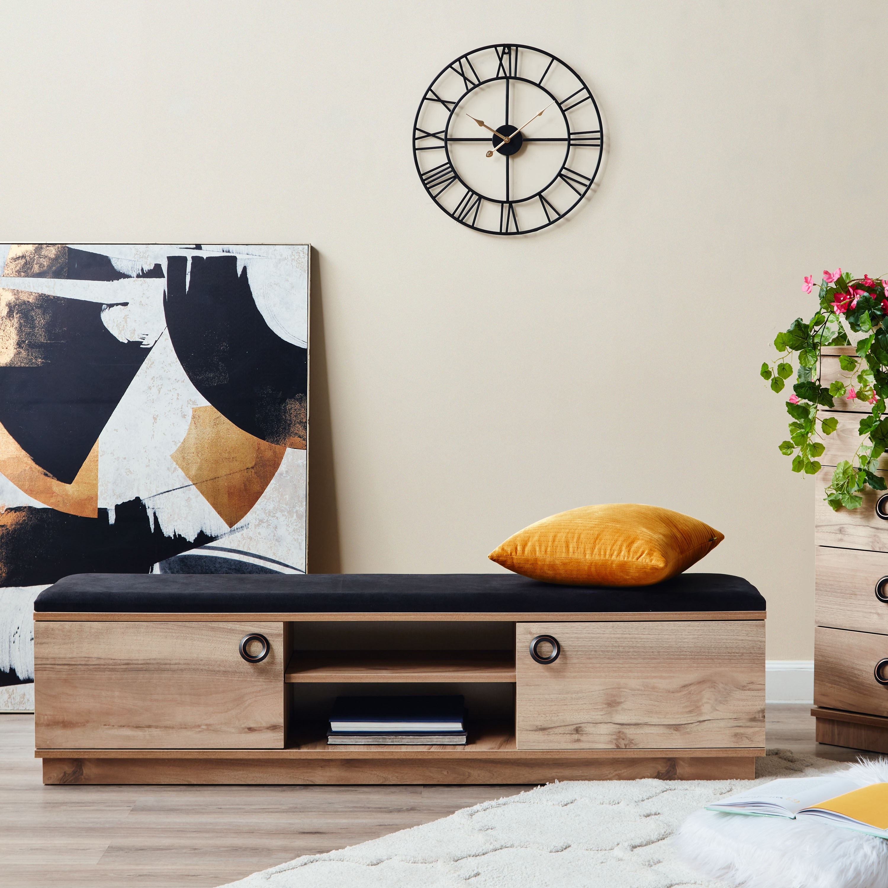 Ludlow Circular Wall Clock-household-walldecorandmirrors-clocks-image-4