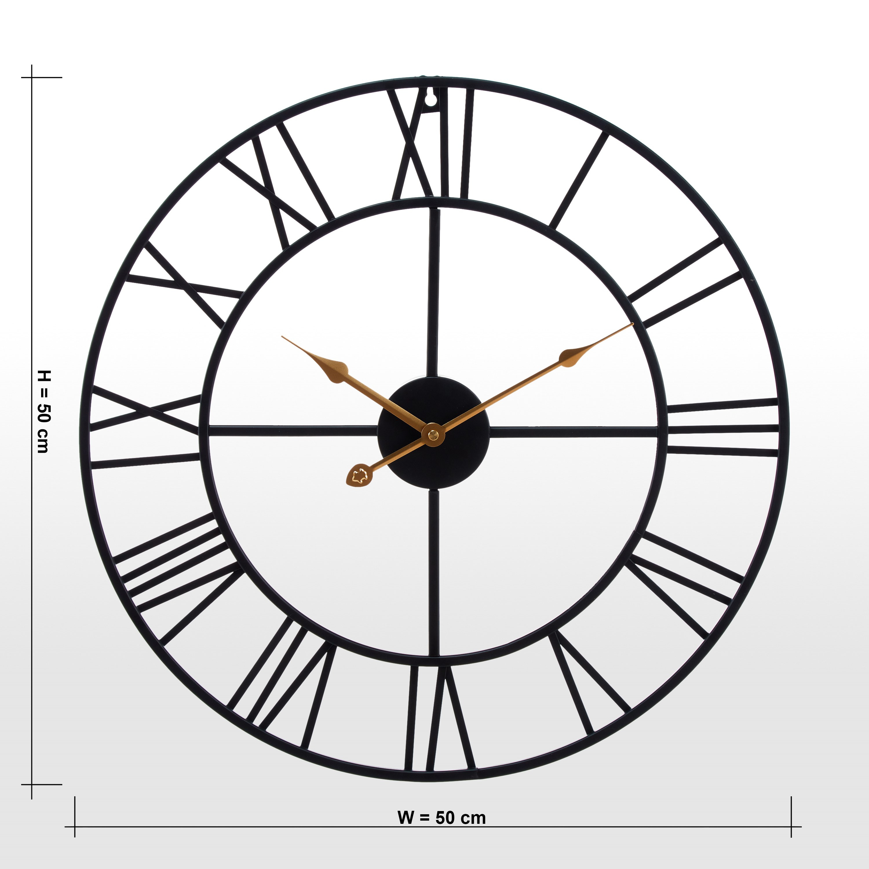 Ludlow Circular Wall Clock-household-walldecorandmirrors-clocks-image-5