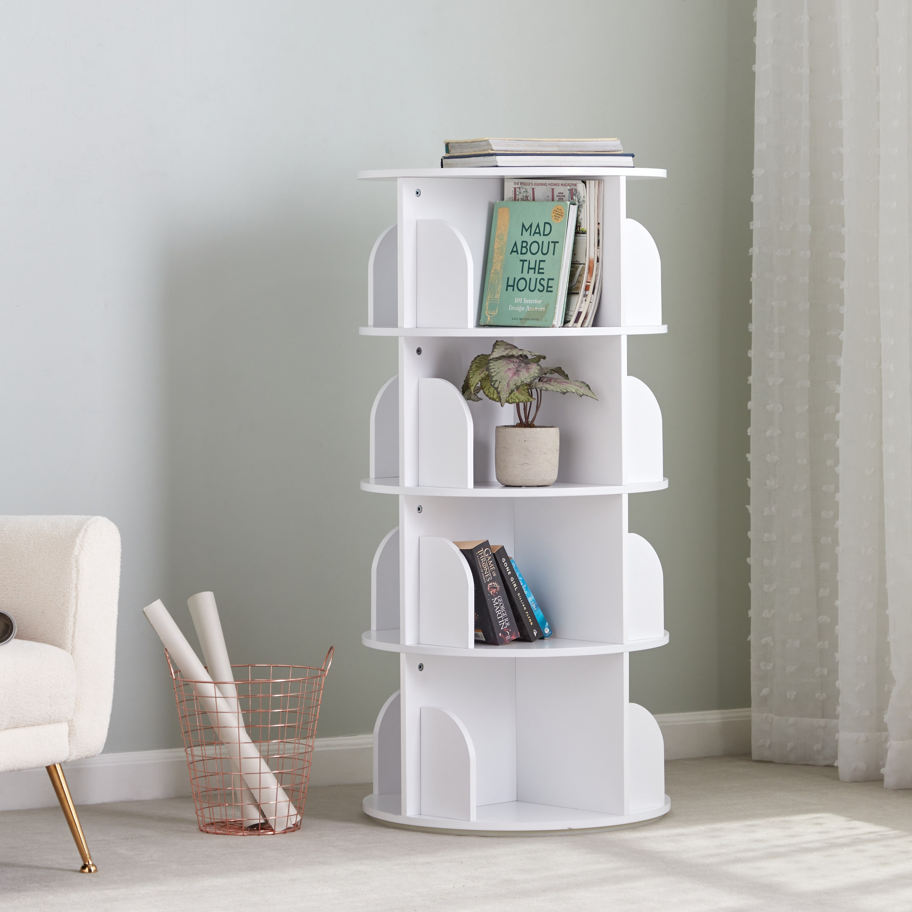 Revolving bookcase deals ikea