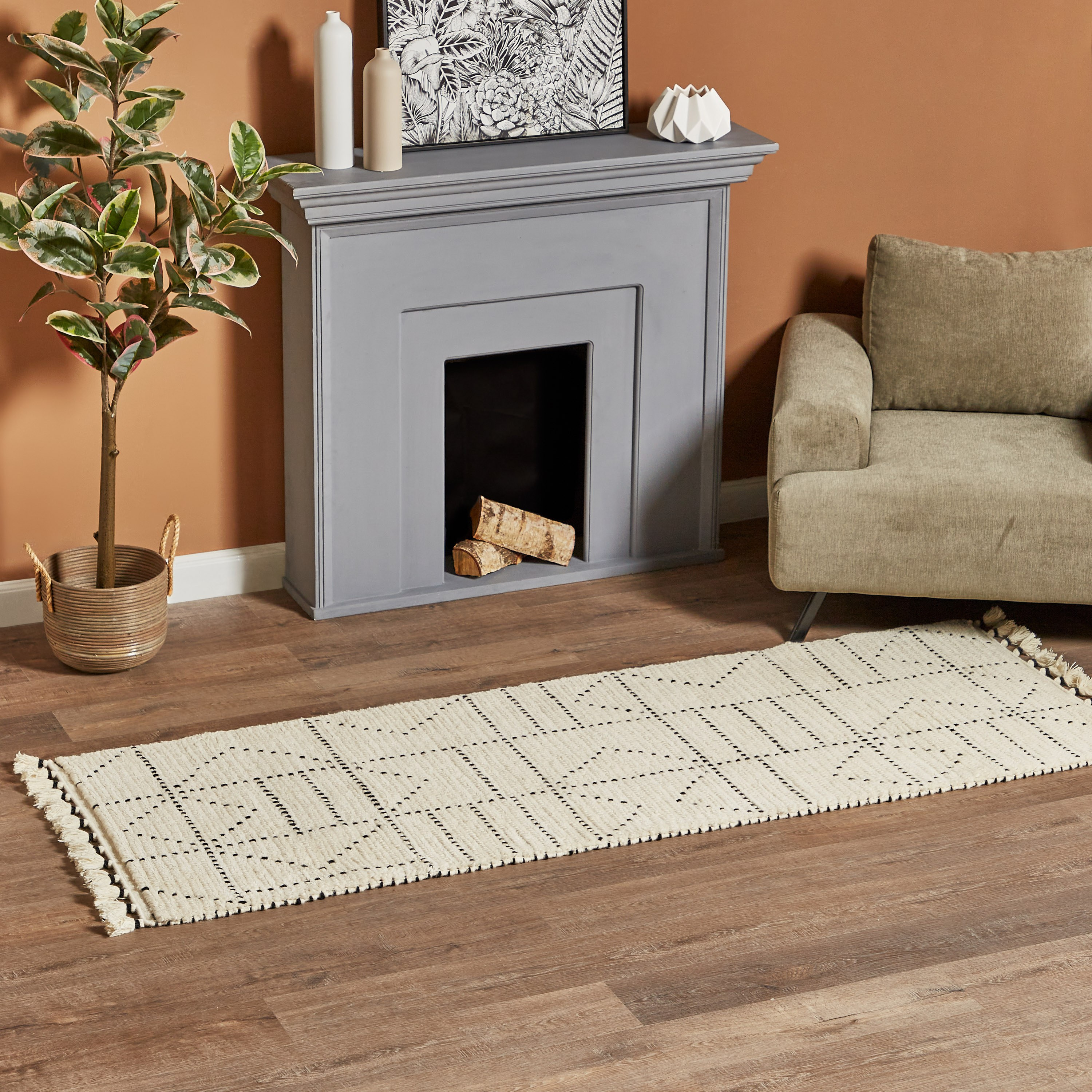 سجادة منسوجة يدويًا 80x230 سم - كارتر-household-rugsandcarpets-rugs-image-1