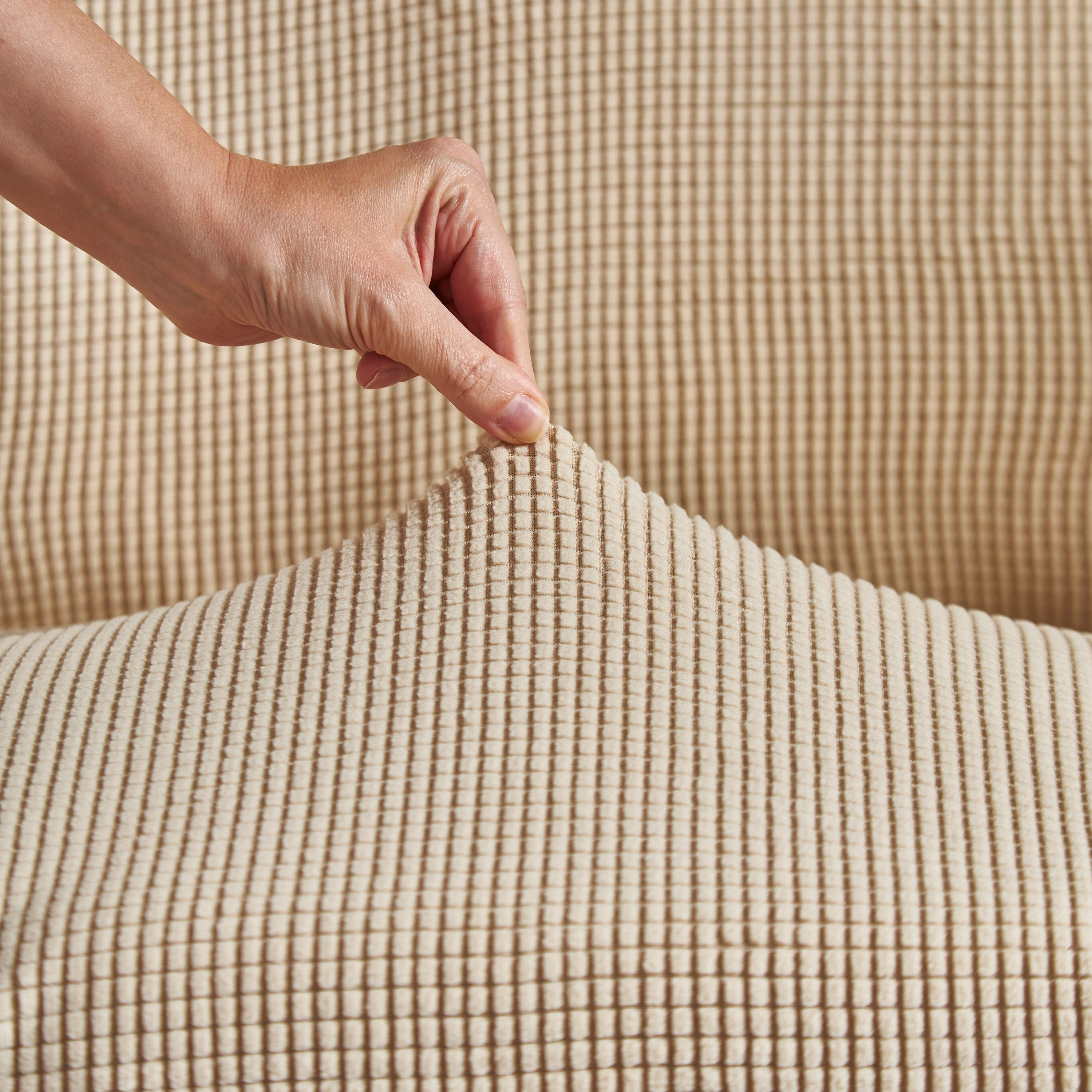 Stretch 2-Seater Slip Sofa Cover - 145x80 cm-household-cushionsandthrows-seatcovers-image-3