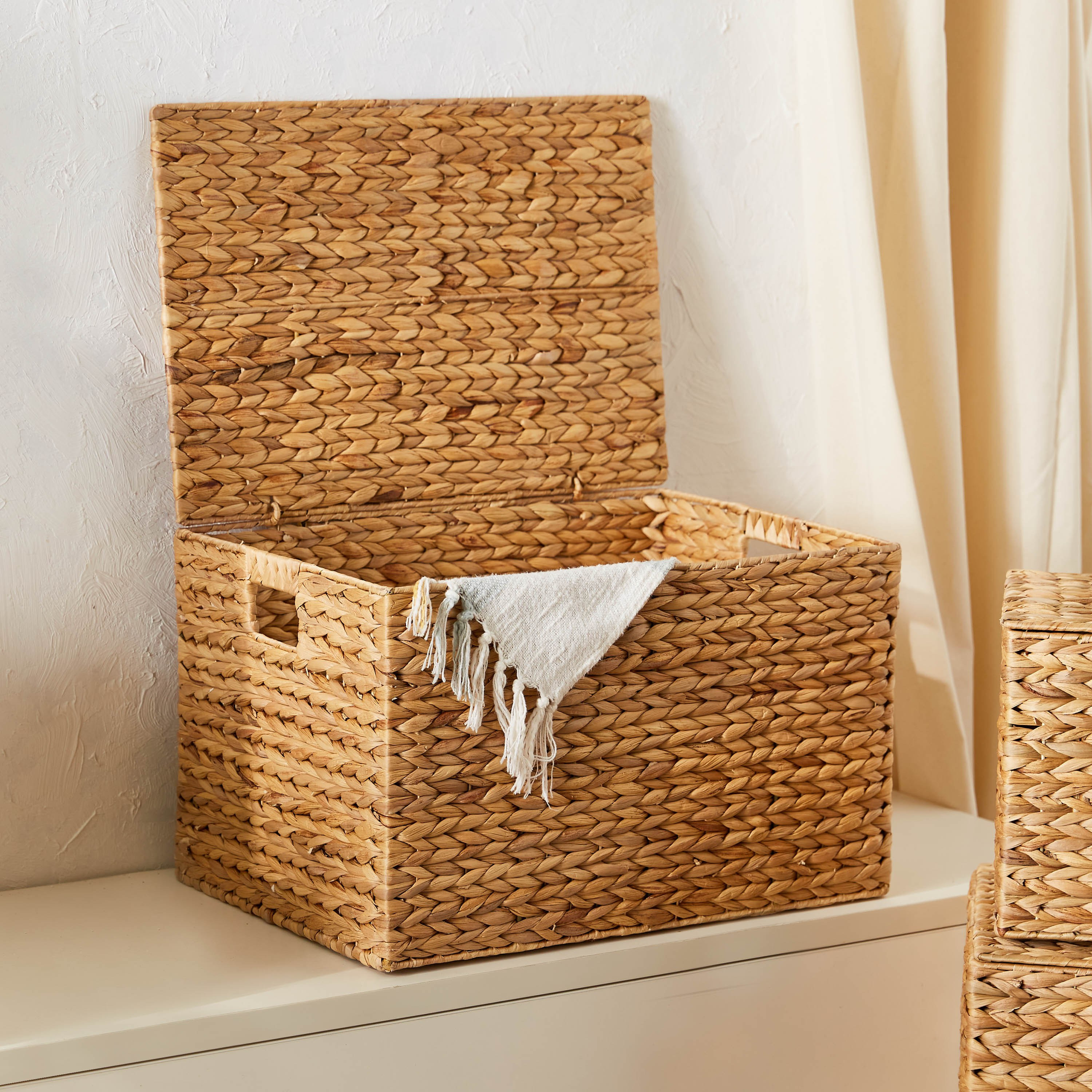 York Storage Trunk with Lid - 30 cm-household-storage-storagesolutions-storageboxesandbaskets-image-2