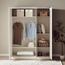 Chevron 3-Door Wardrobe-furniture-bedroom-wardrobes-image-3