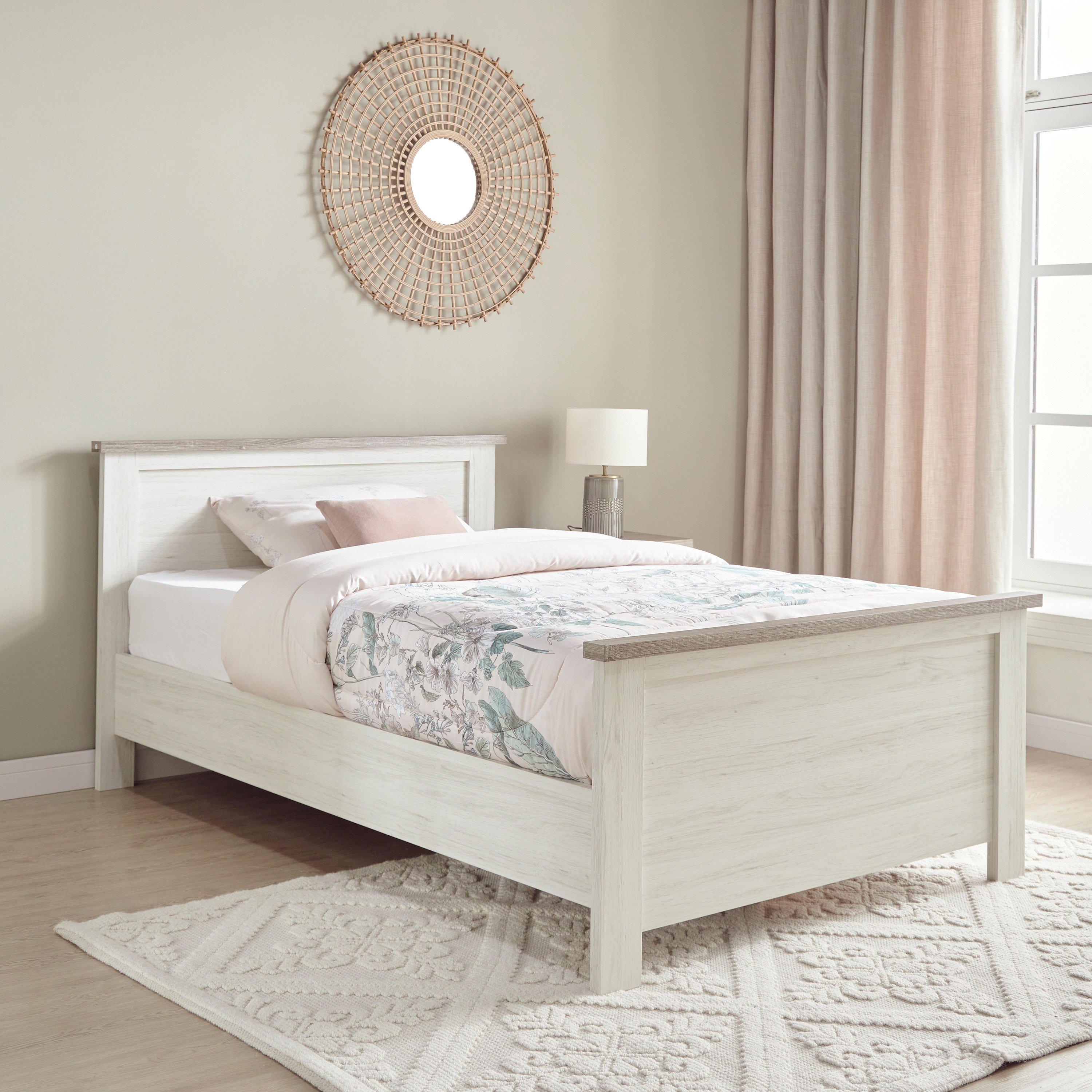 Chevron Single Bed - 120x200 cm