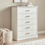 Chevron Chest of 5-Drawers-furniture-bedroom-chestofdrawers-image-1