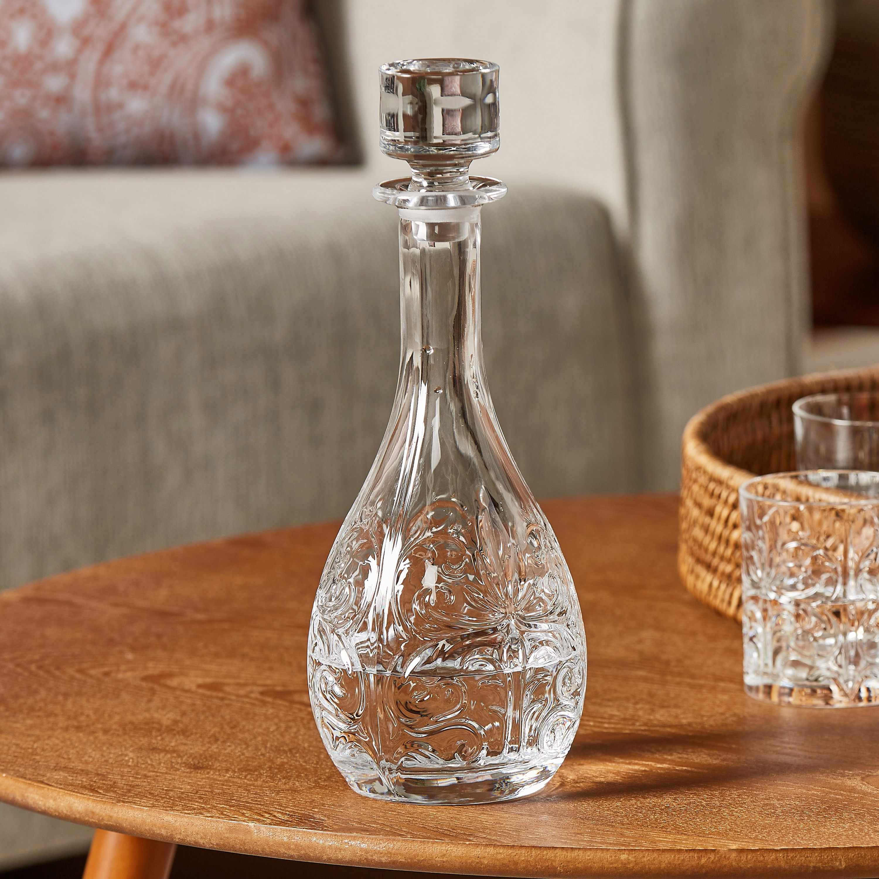 Tattoo Decanter - 1 L-household-dining-drinkserveware-jugsdecantersandcarafes-image-1