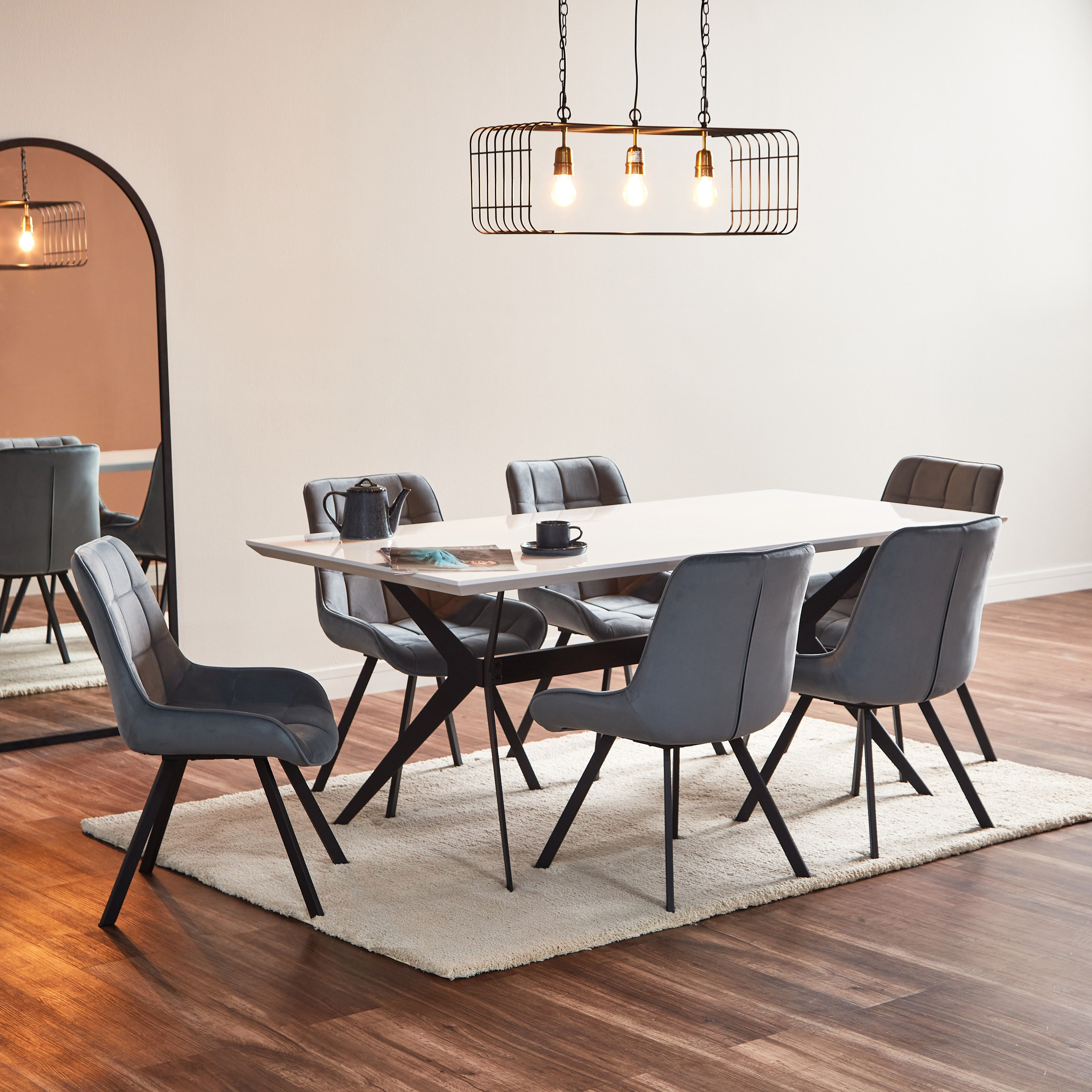 Home centre dining table 6 seater new arrivals