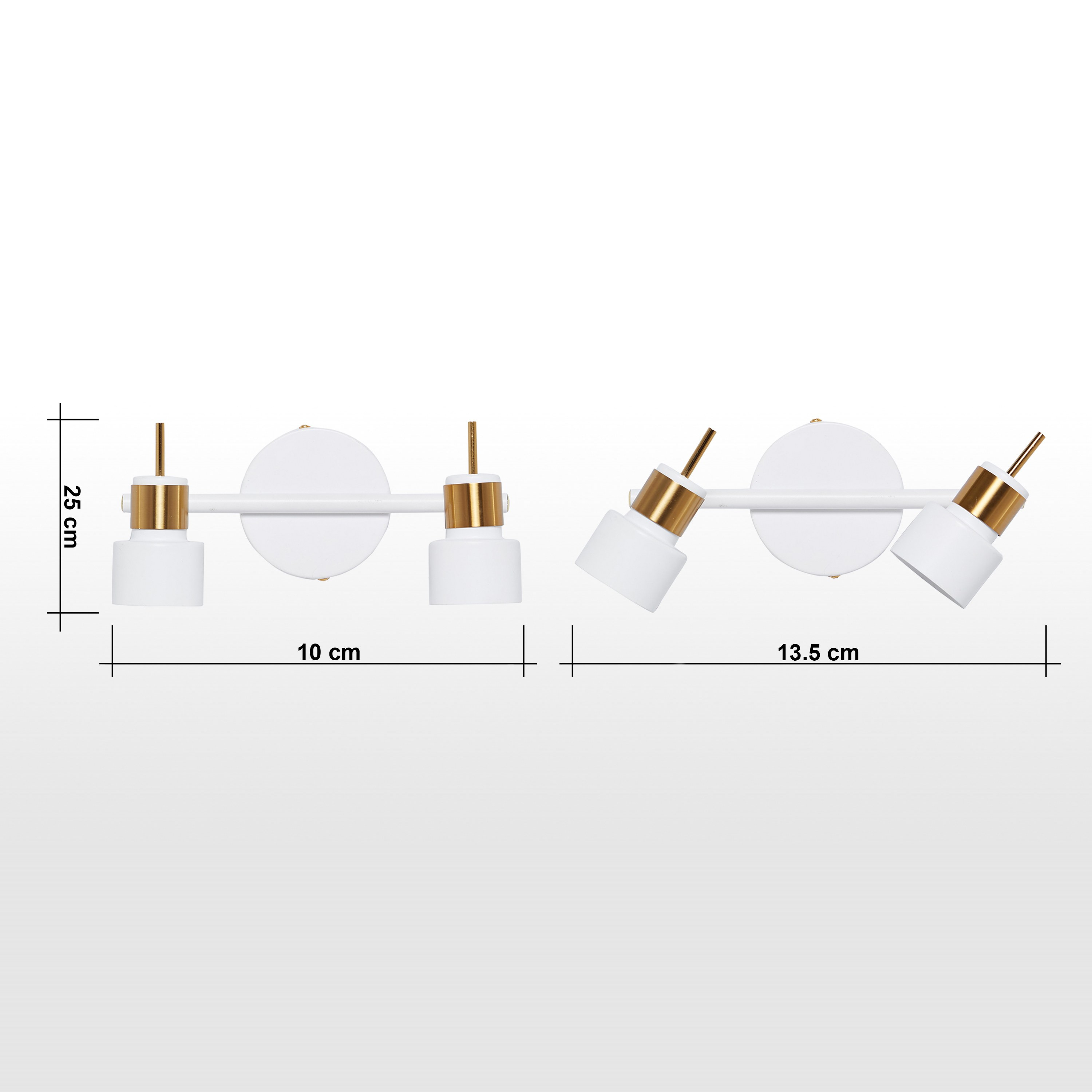 Ashley 2-Light Metal Wall Lamp-household-lighting-walllamps-image-2