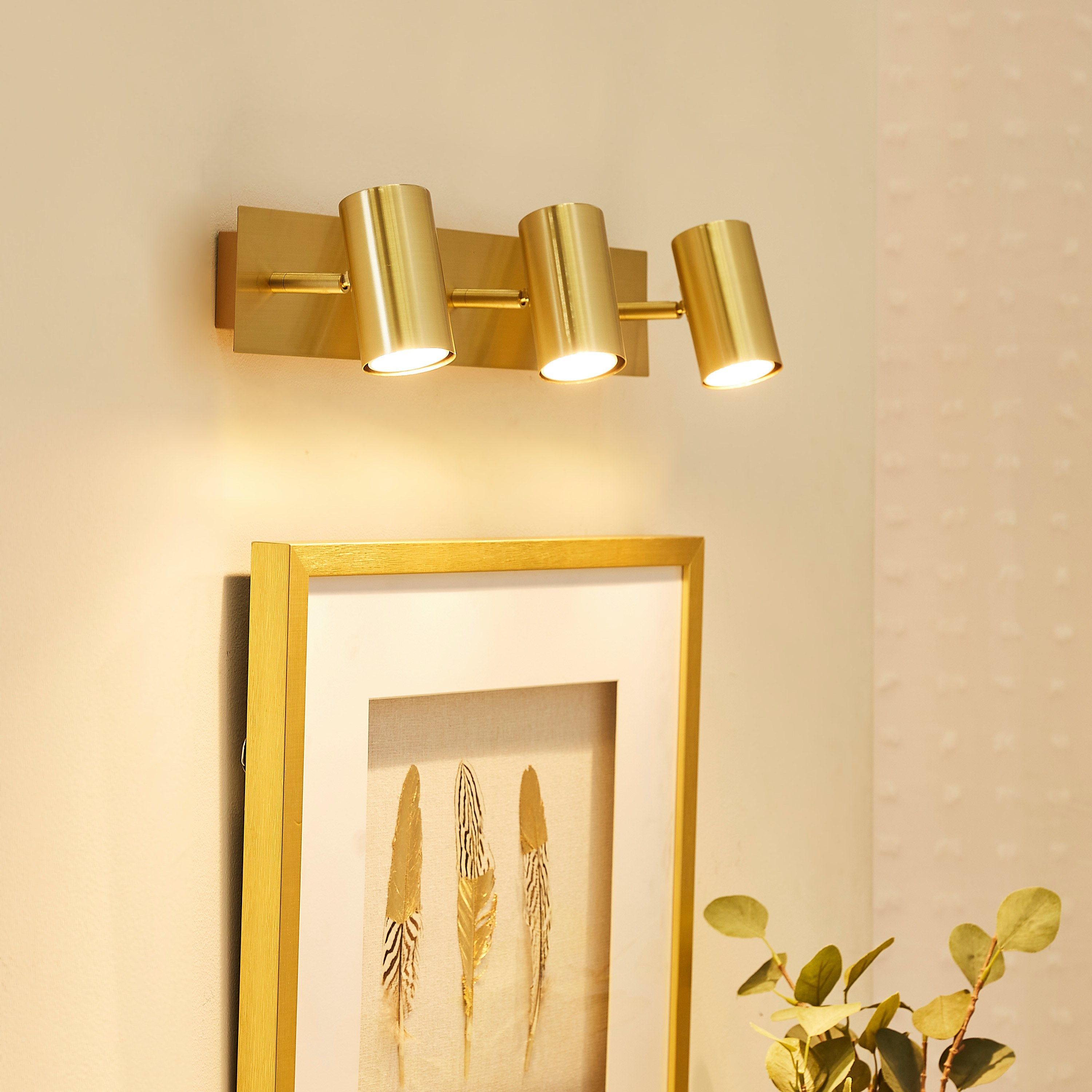 Kiara 3-Light Metal Wall Lamp-household-lighting-walllamps-image-2
