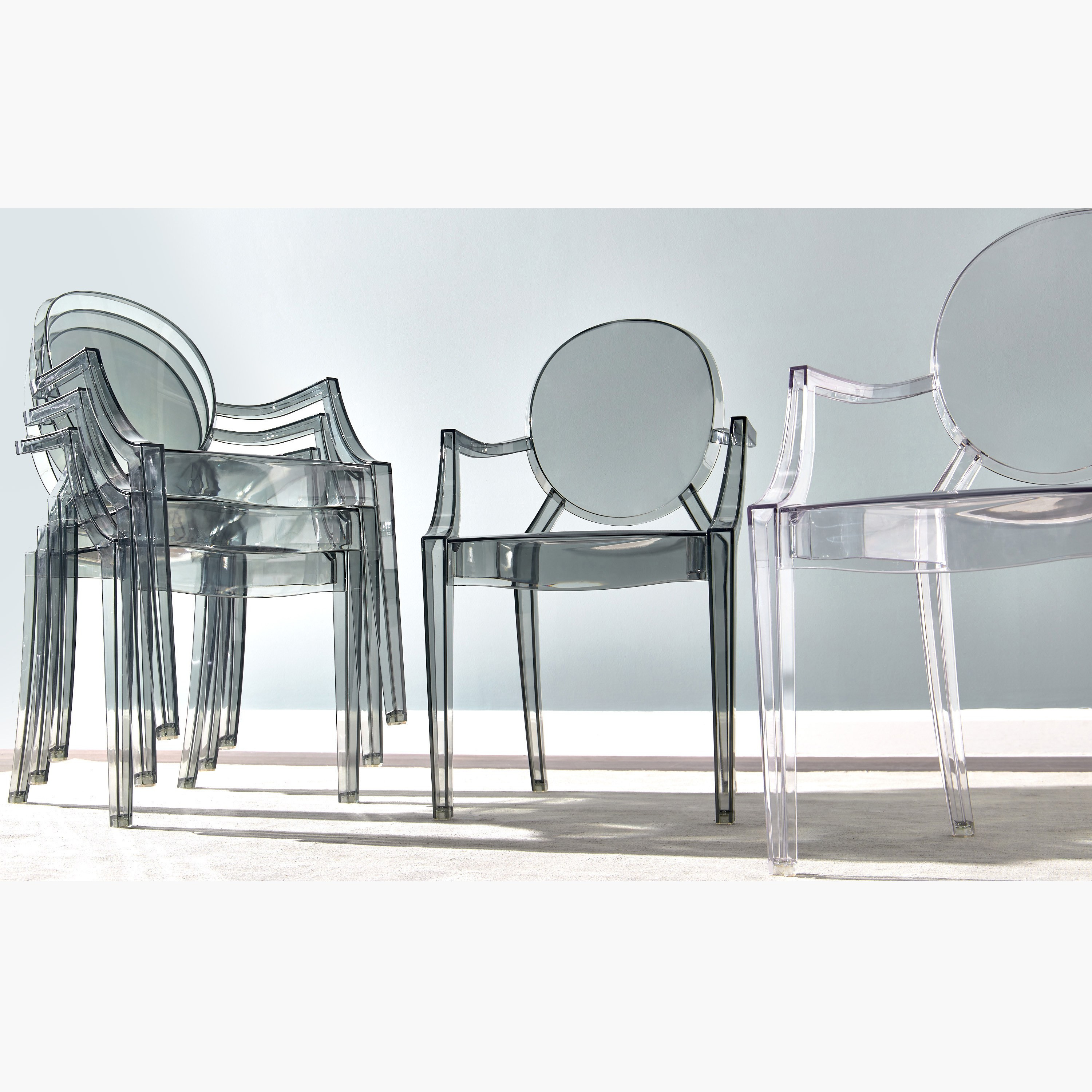 Mist acrylic dining outlet chair