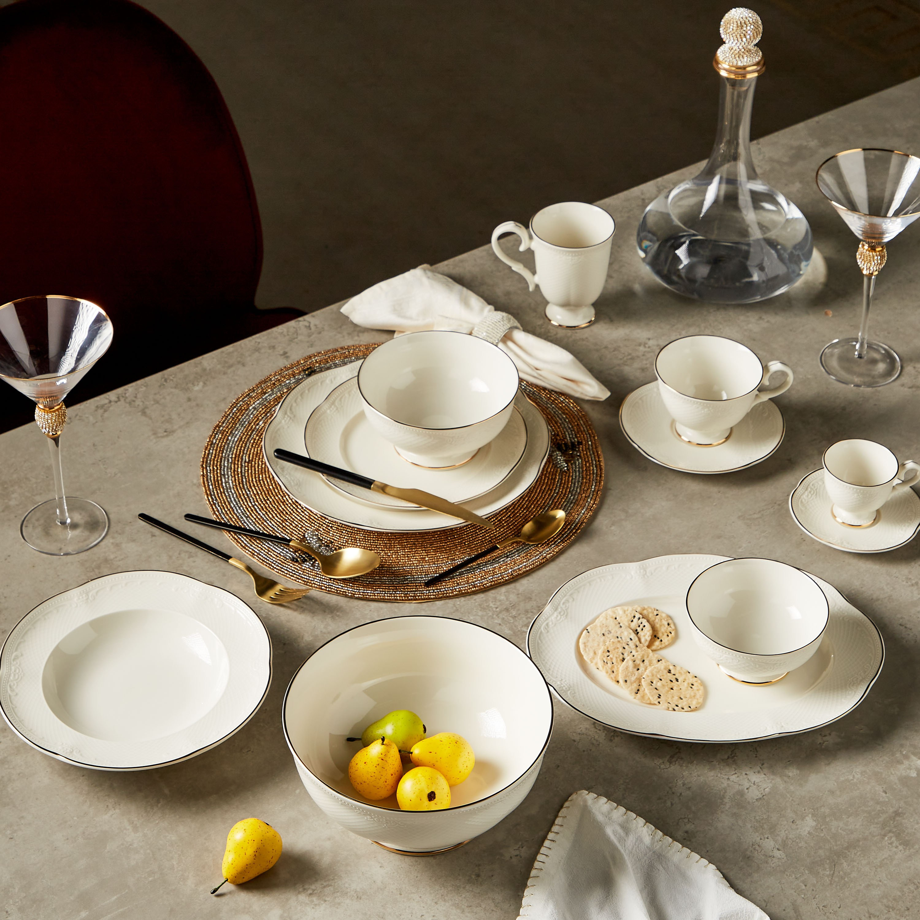 Sicily Soup Plate - 23 cm-household-dining-dinnerware-dinnerwarecollections-image-4