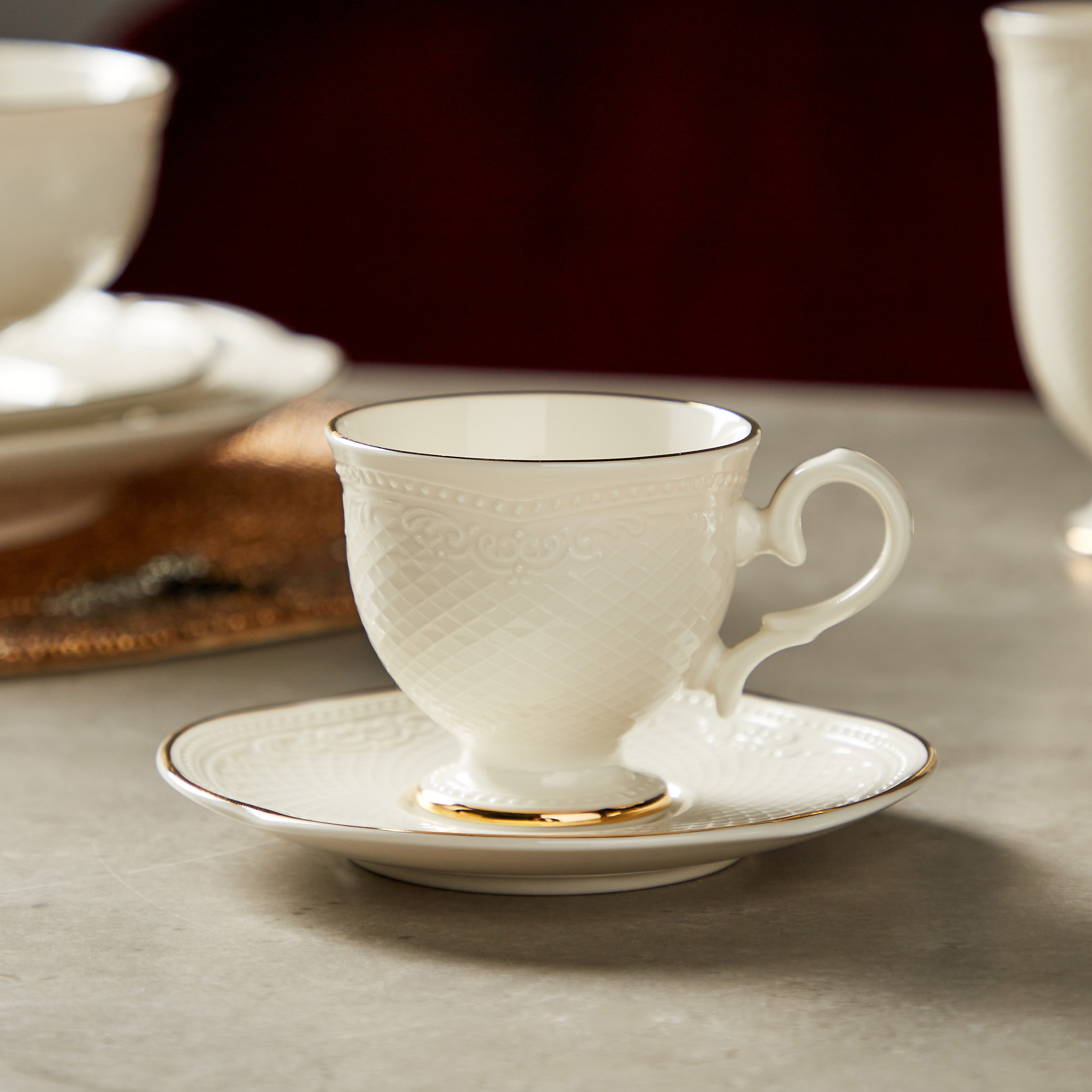 Sicily Espresso and Saucer Set - 100 ml-household-dining-dinnerware-dinnerwarecollections-image-1