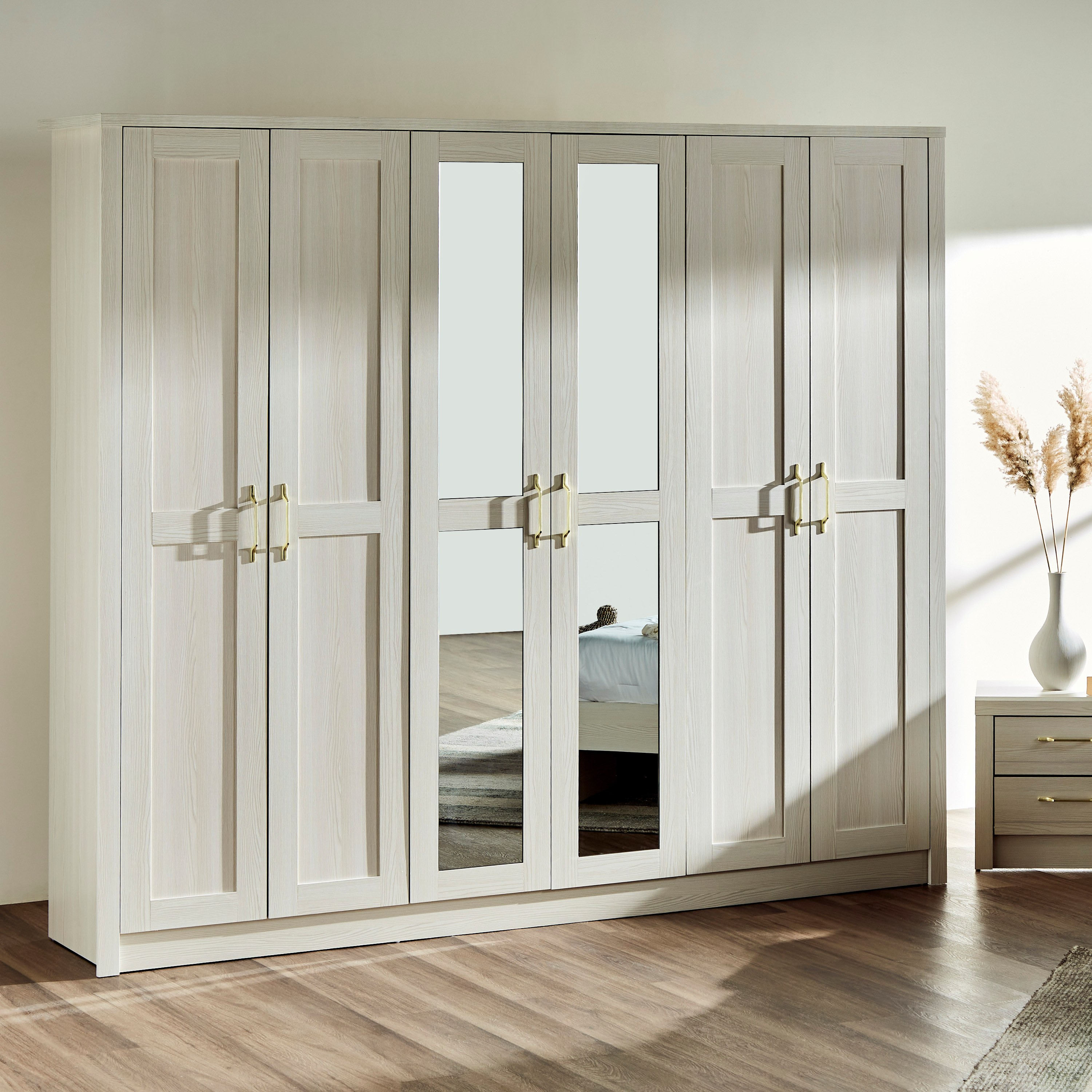 Cory 6-Door Wardrobe