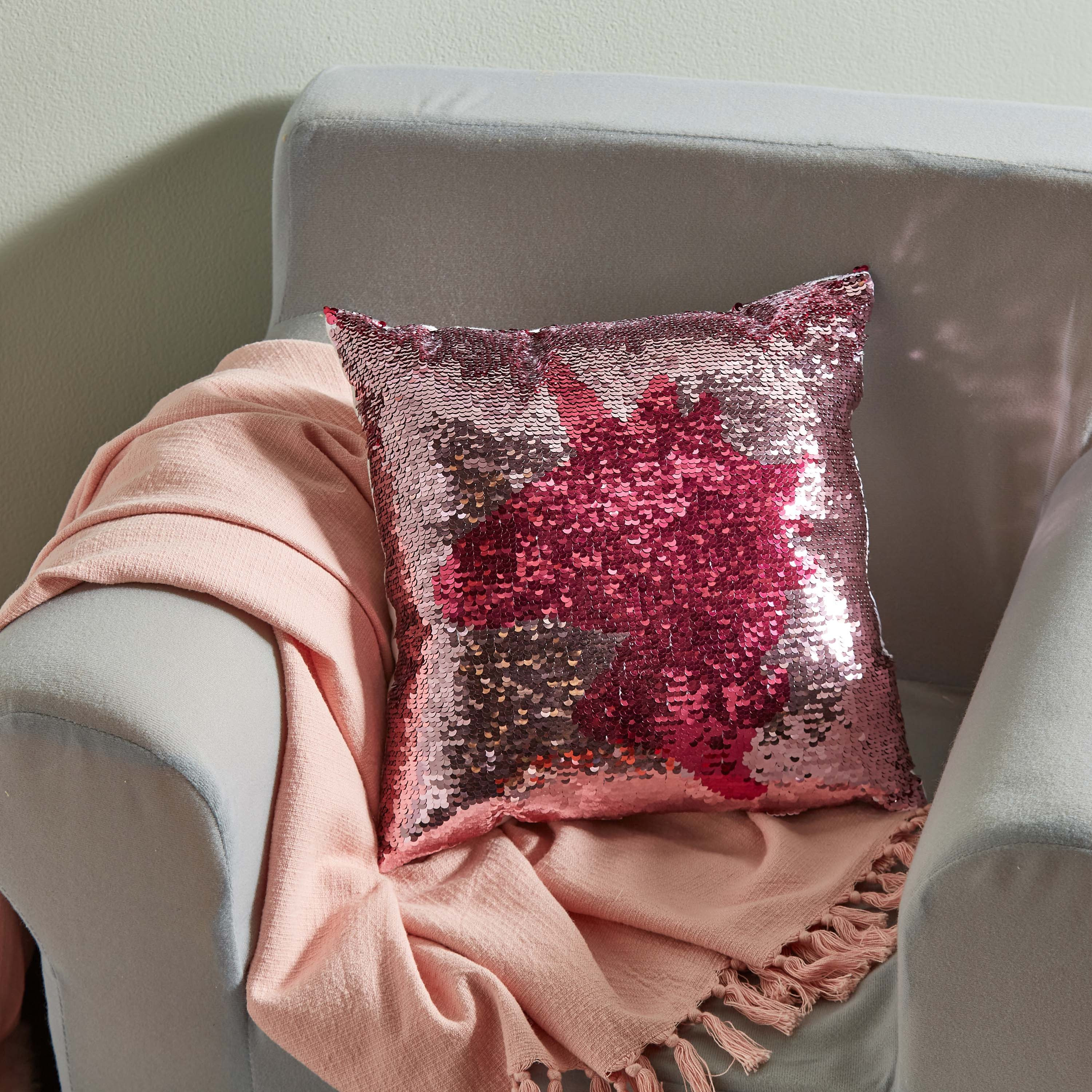 Unicorn sequin clearance pillow