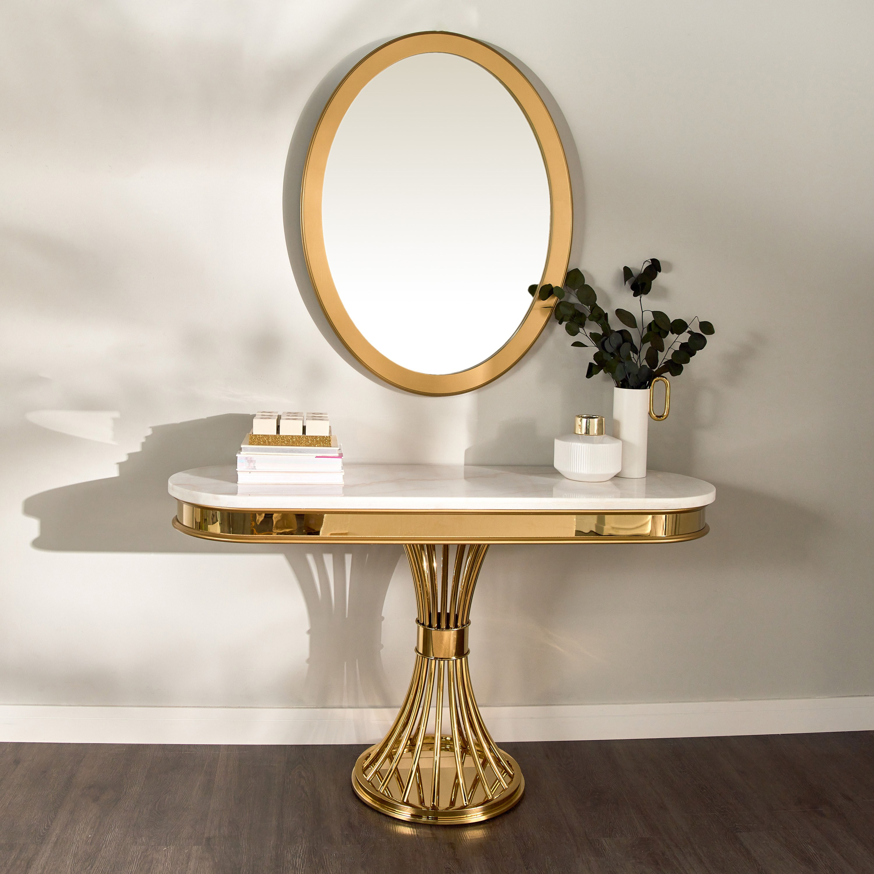Cesena Console Table with Mirror-furniture-livingroom-consoletablesandmirrors-image-2