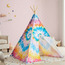 Tie-dye Style Teepee Tent - 110x110x162 cm-babyandkids-toys-teepeesandplaytents-image-2