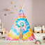 Tie-dye Style Teepee Tent - 110x110x162 cm-babyandkids-toys-teepeesandplaytents-image-5