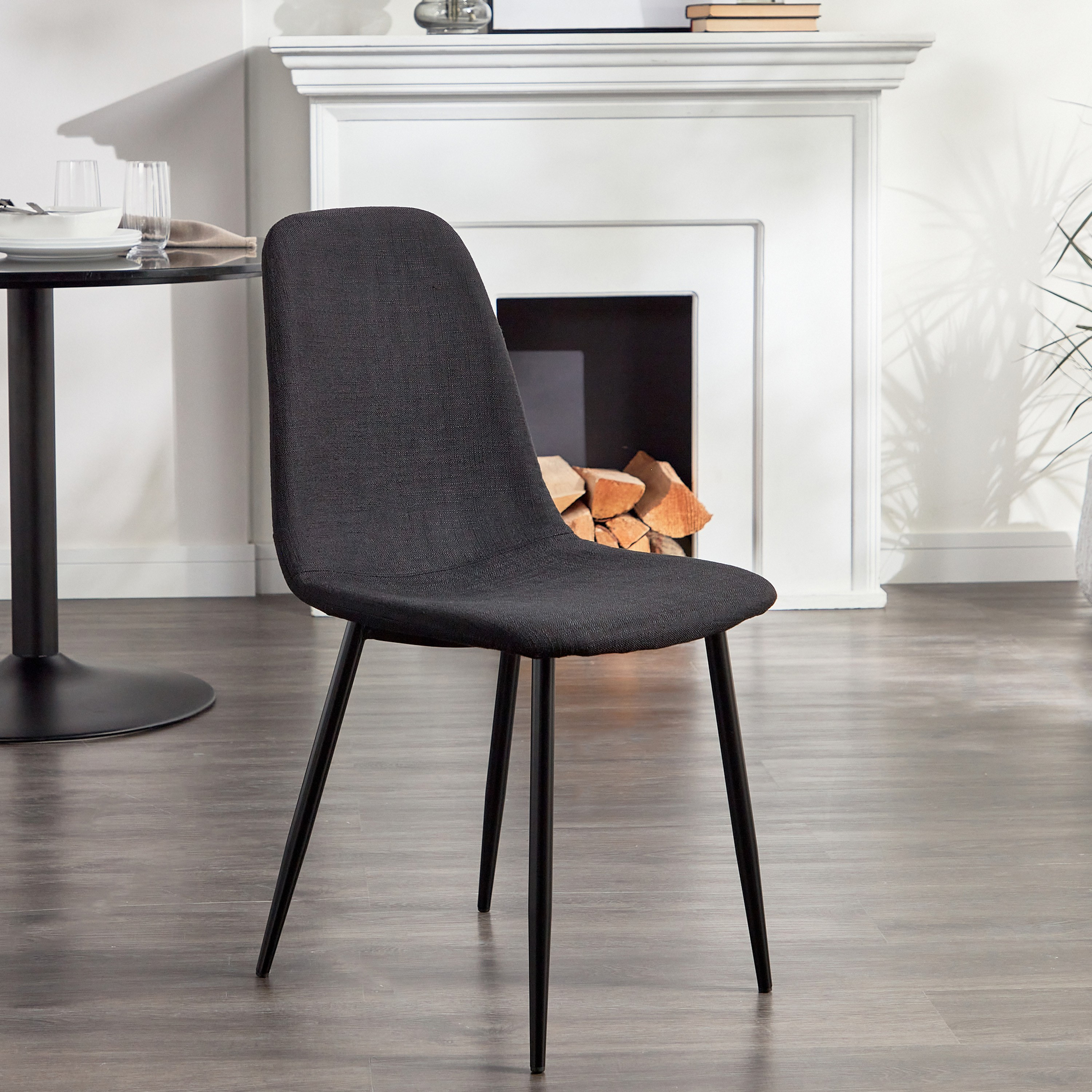 Shop Ellin Fabric Dining Chair Online Home Centre UAE